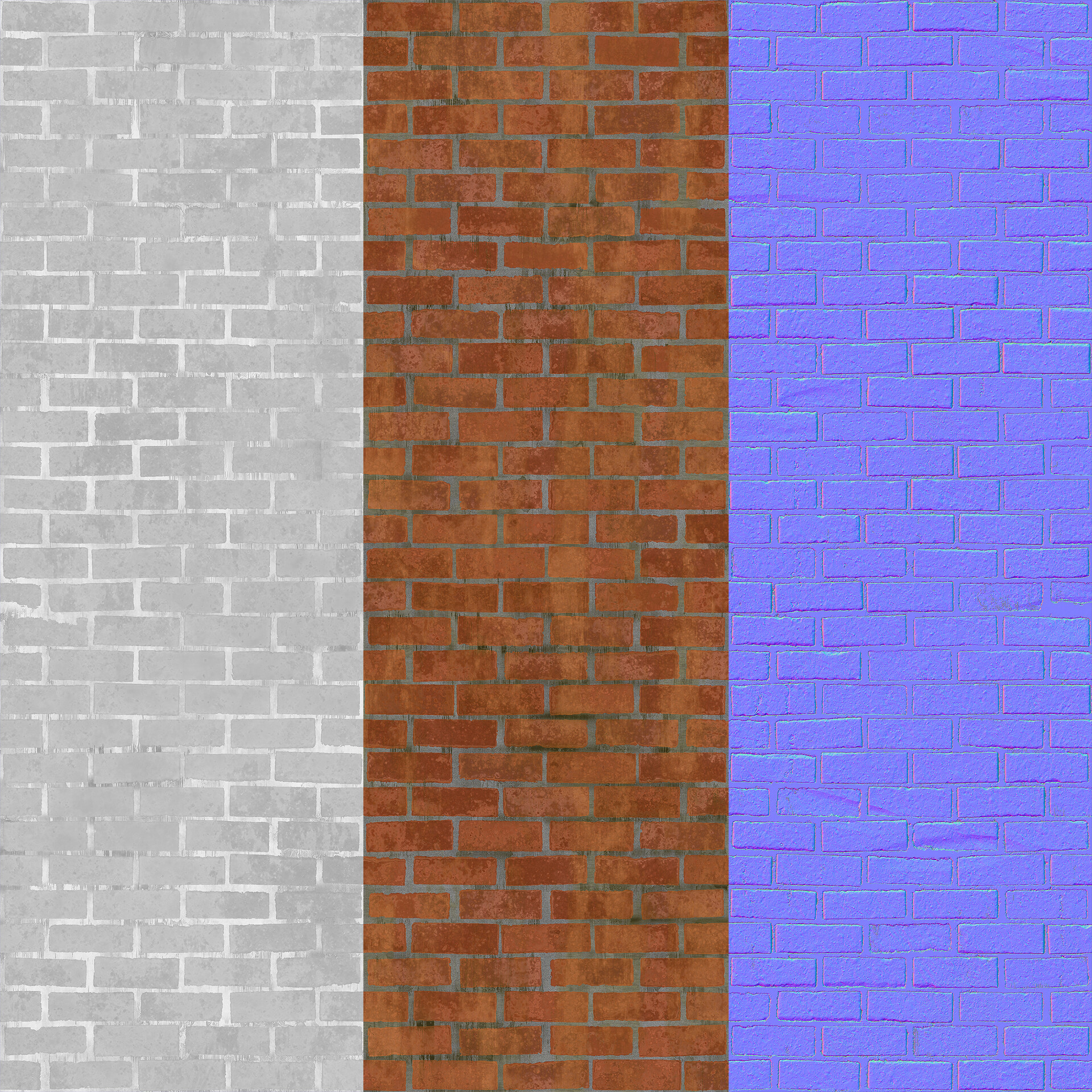Amit Mechlovitz - Dutch Brick Wall Material Study