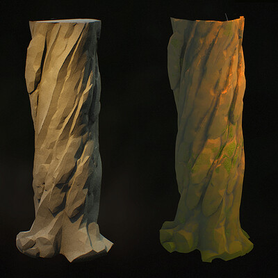 Stylized Tree [Houdini - Substance Painter]