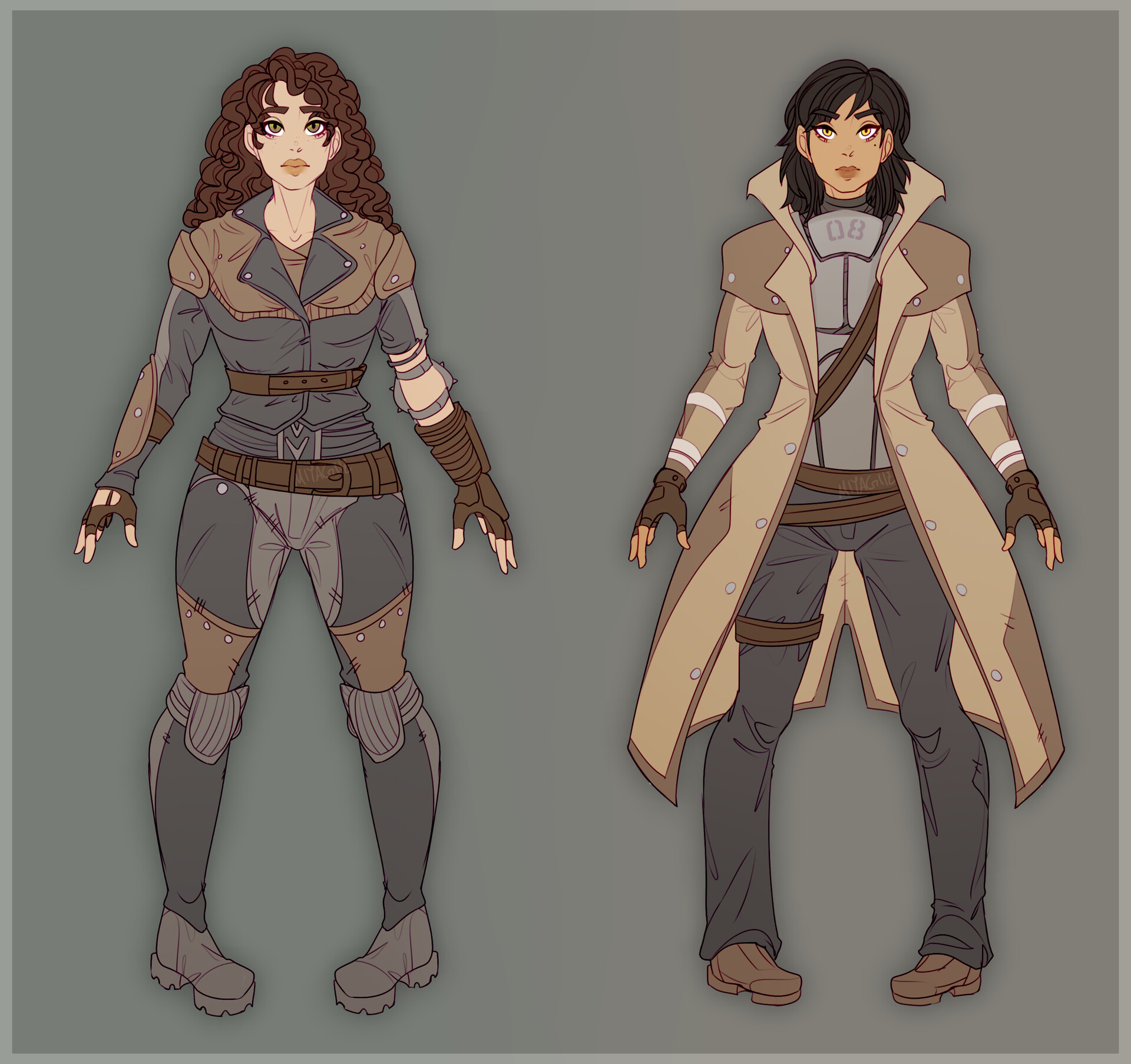 Artstation fallout 3 and new vegas ocs concepts