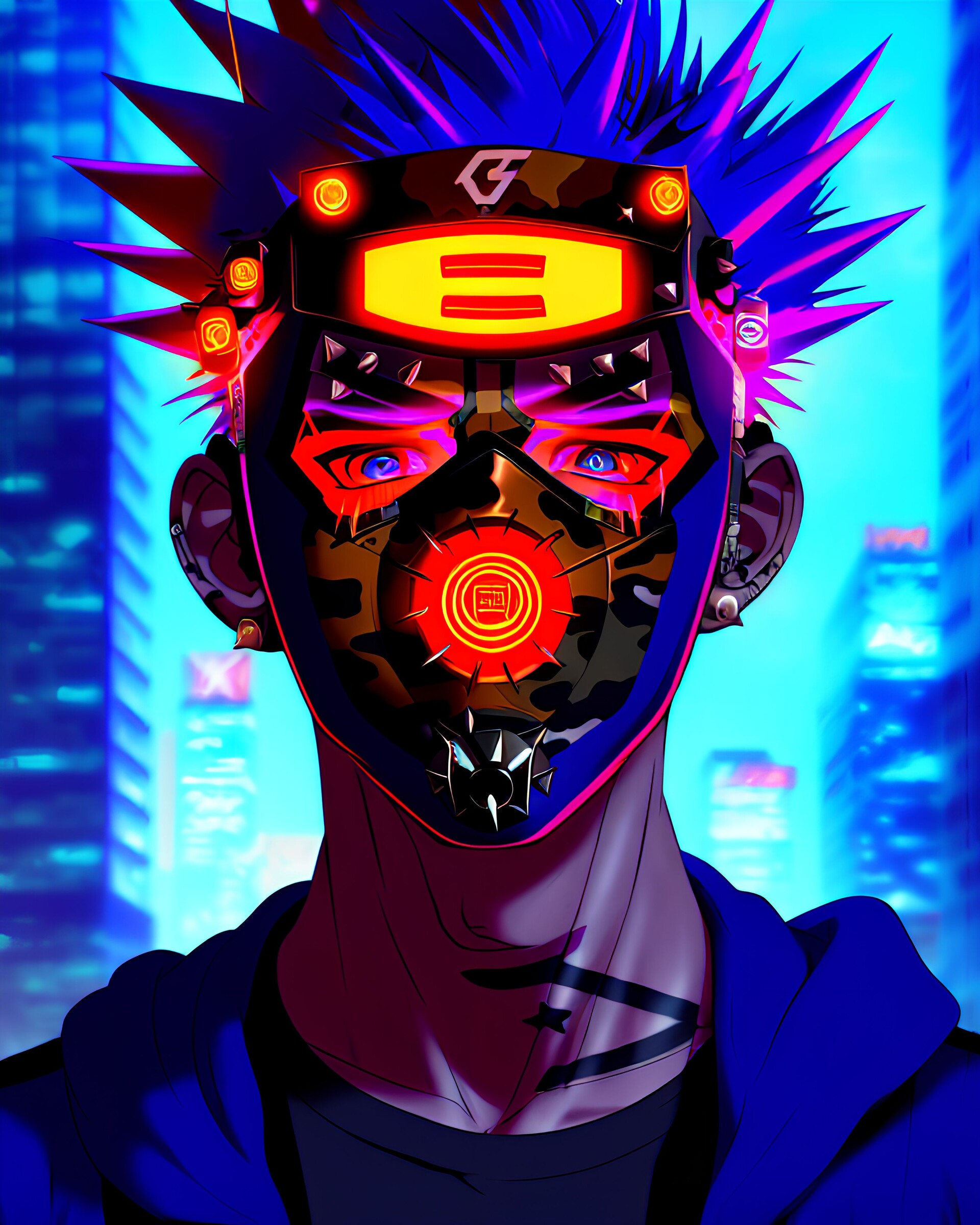 ANIME Cyberpunk Boy (5) by PunkerLazar on DeviantArt