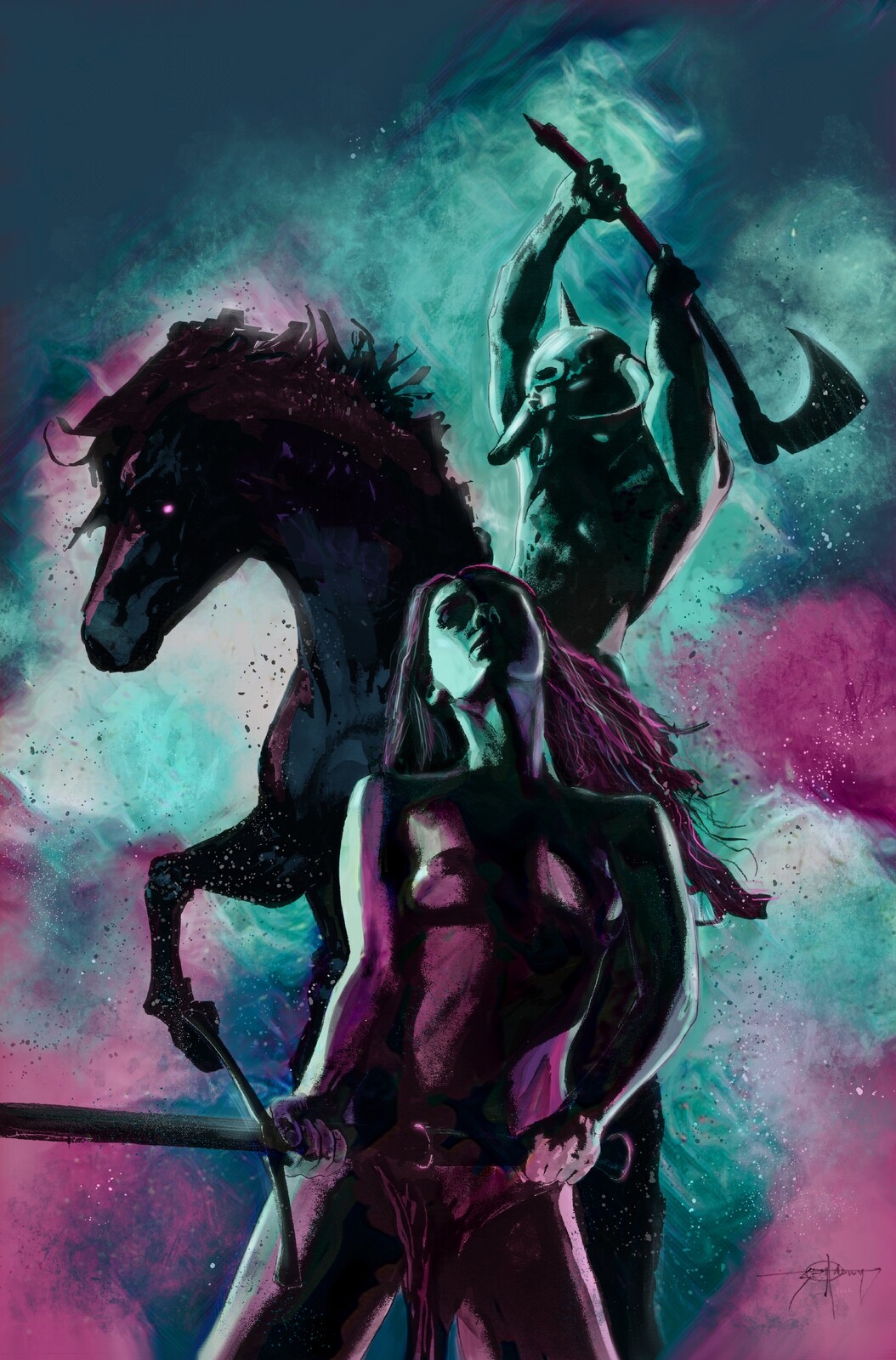Death Dealer Pin-Up