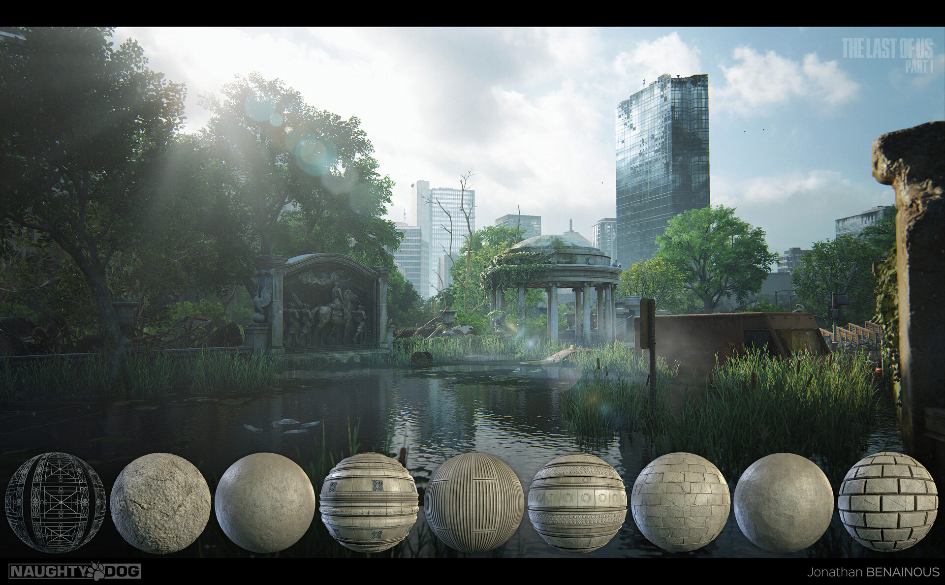 Jonathan BENAINOUS The Last of Us Part I Capitol Building Materials