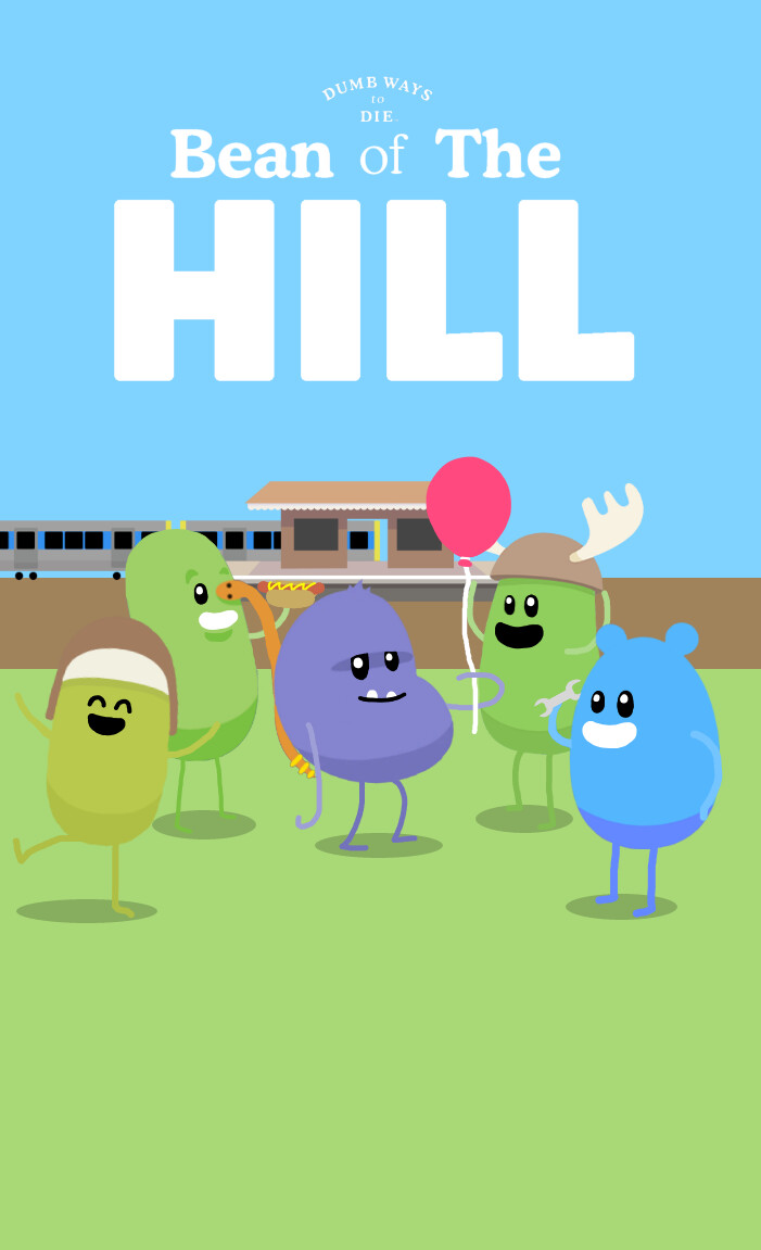 Artstation dumb ways to die bean of the hill poster promotion picture