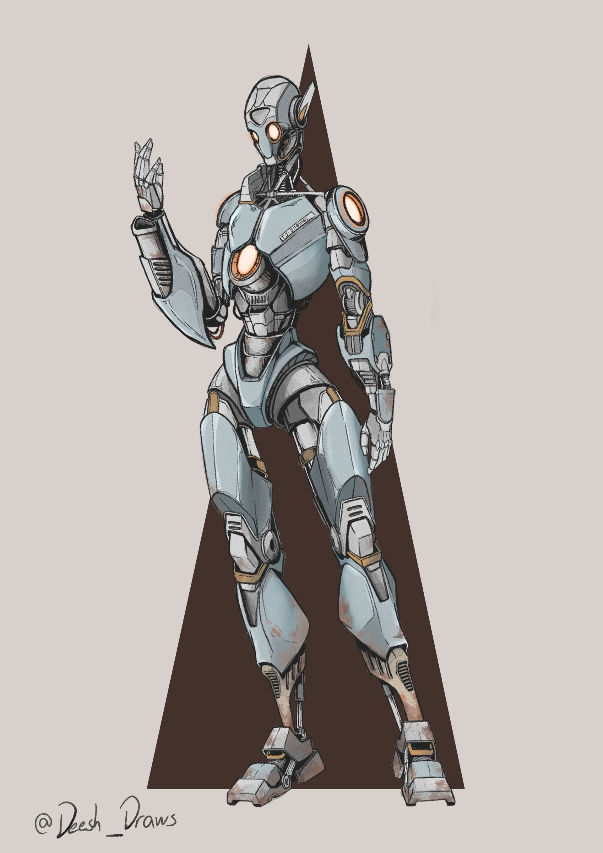Artstation dnd oc automaton
