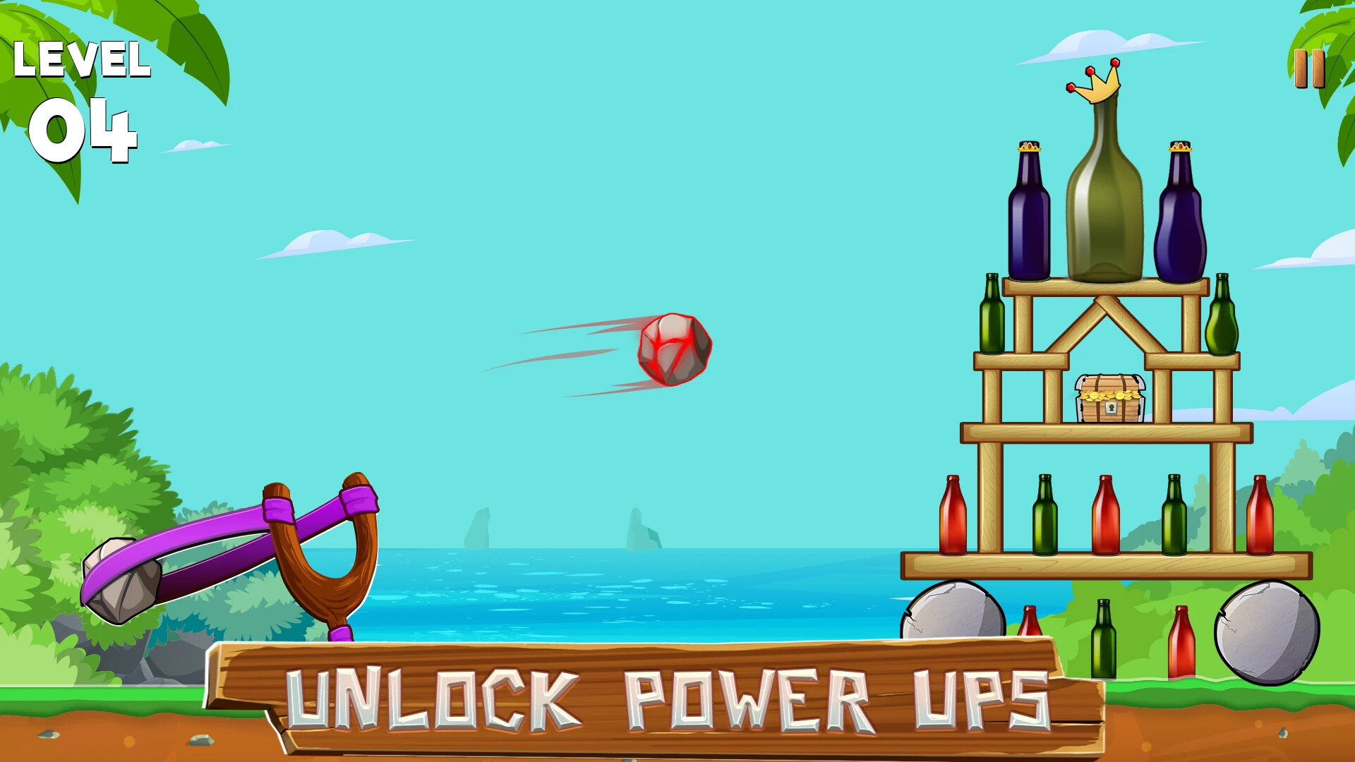 ArtStation 2D Slingshot gameplay