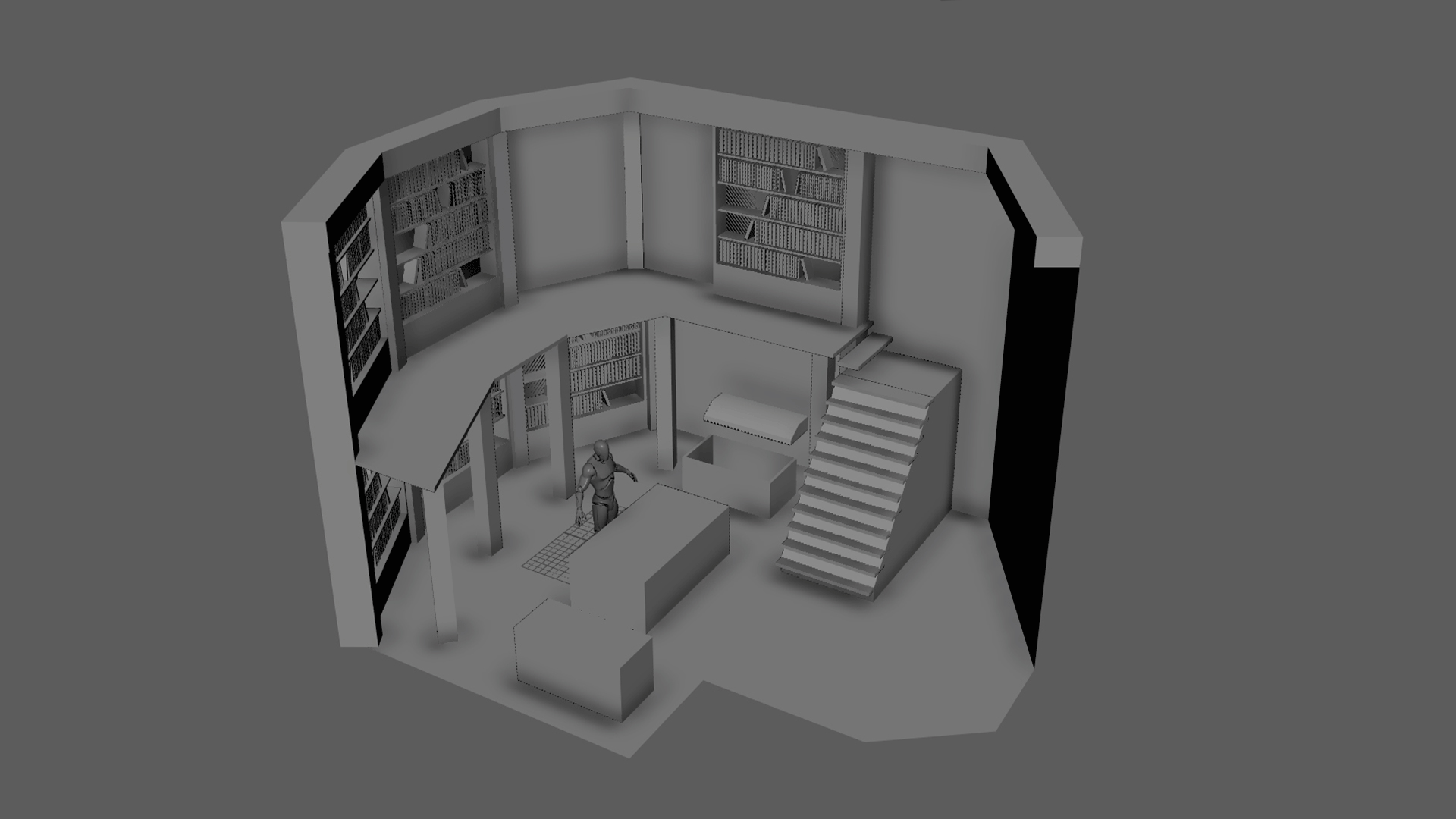 Eugenio Galdeano Wizard s Library UE5 eugenio-galdeano-wizard-s-library-ue5