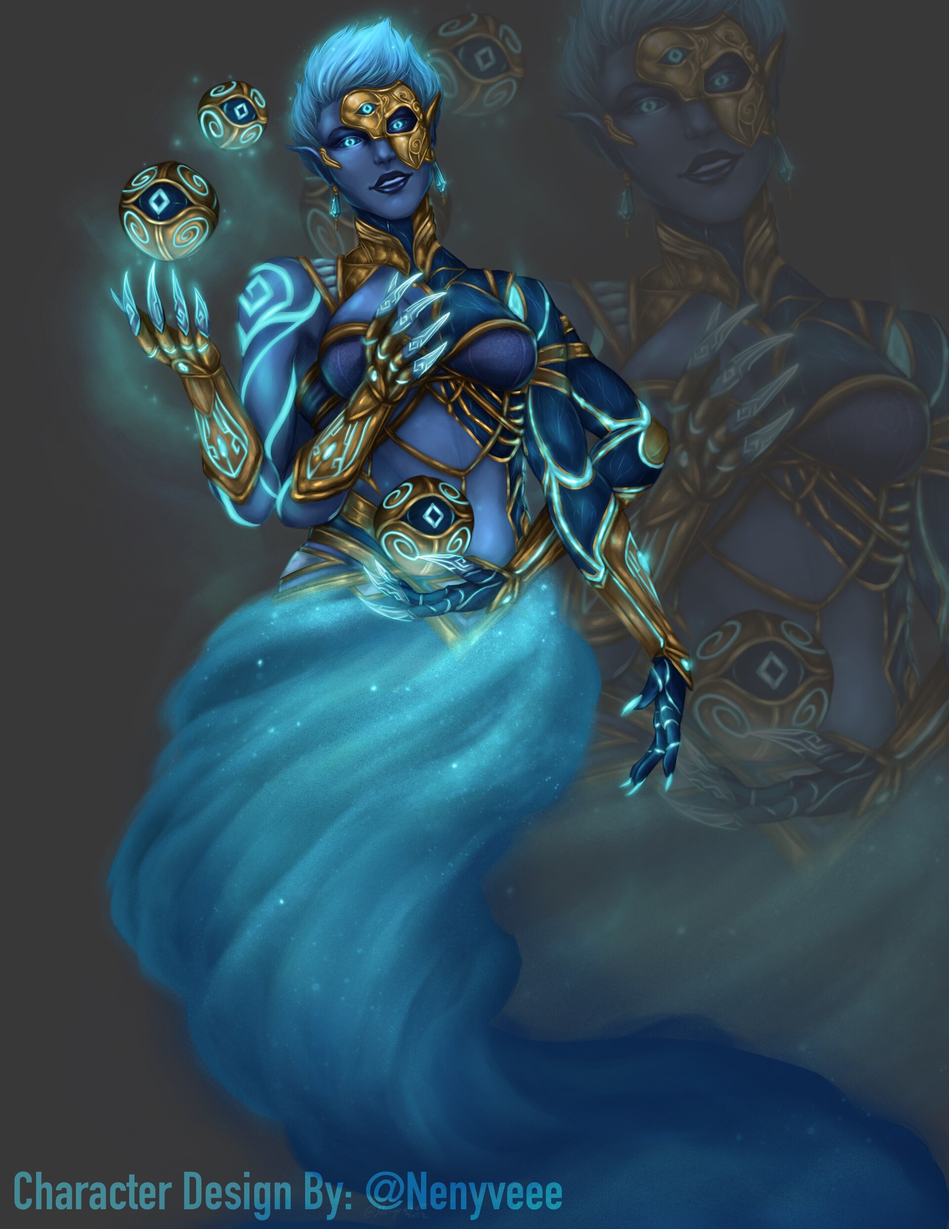 ArtStation DjinnInspired Character Design