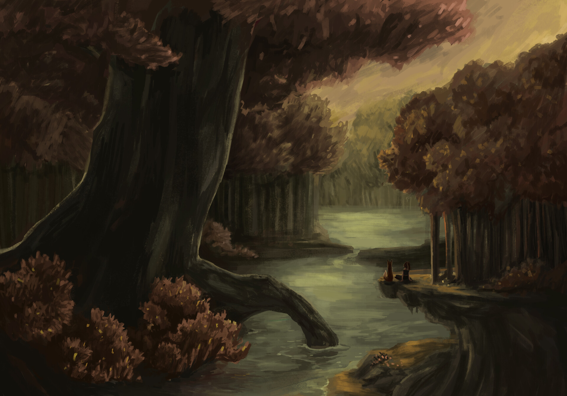 ArtStation - Forest Landscape