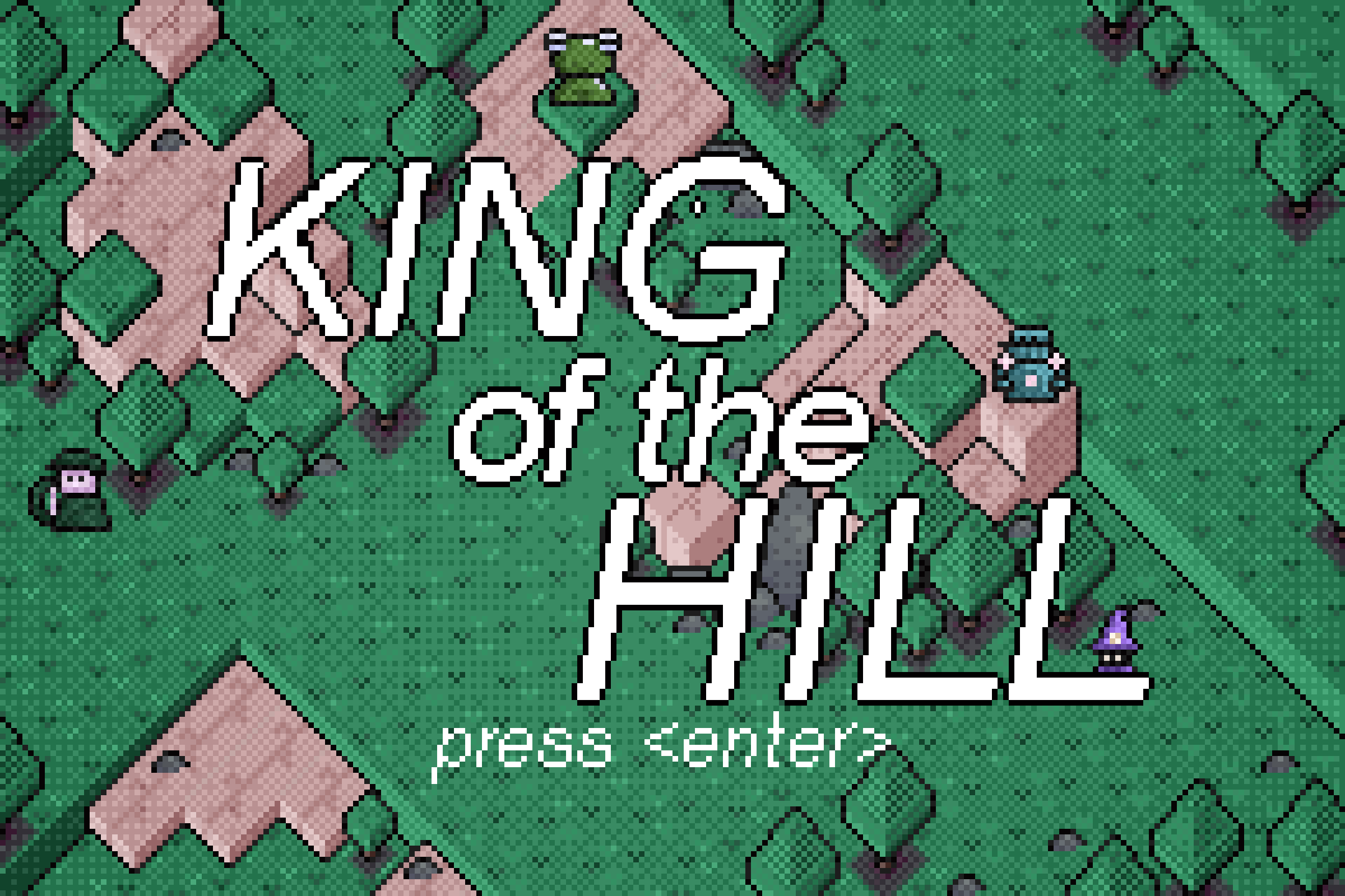 ArtStation - King Of The Hill Game Concept (2021)