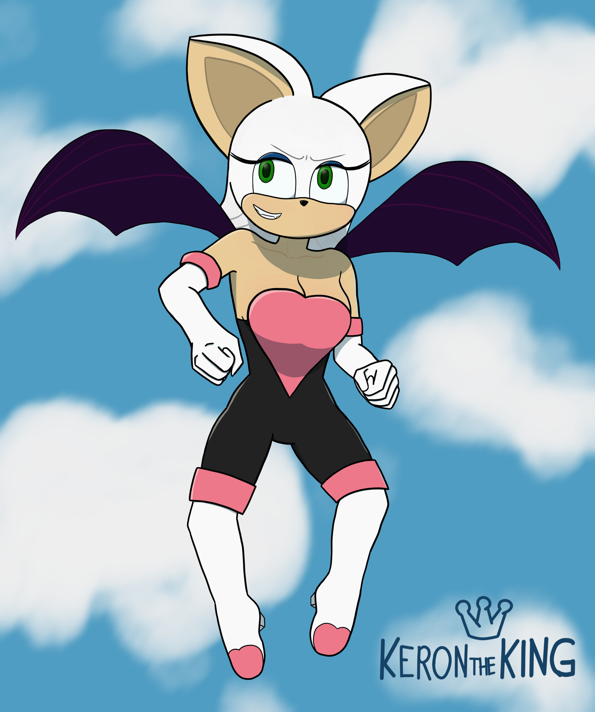 ArtStation - Rouge the Bat Fanart