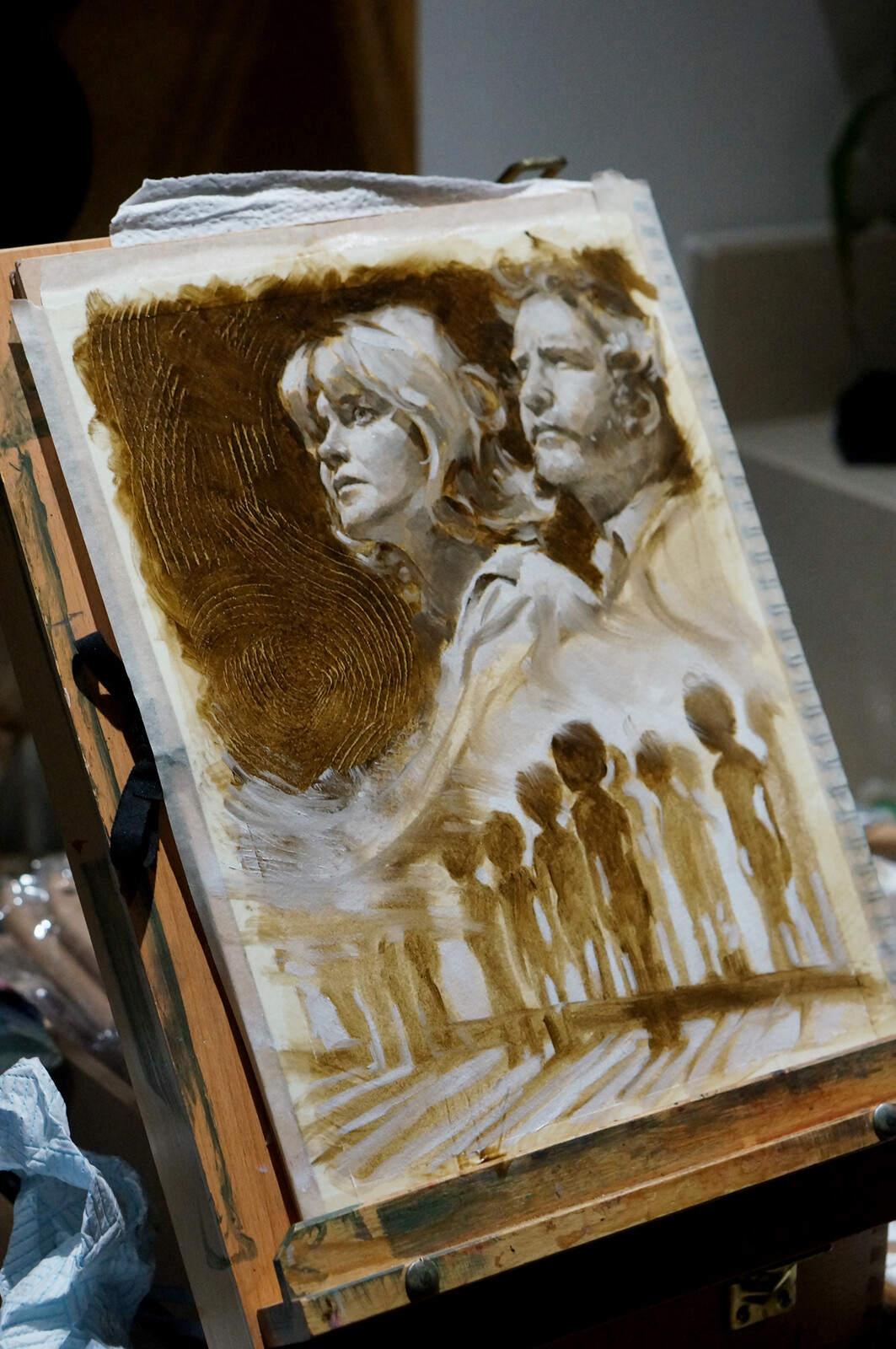 oil sketch