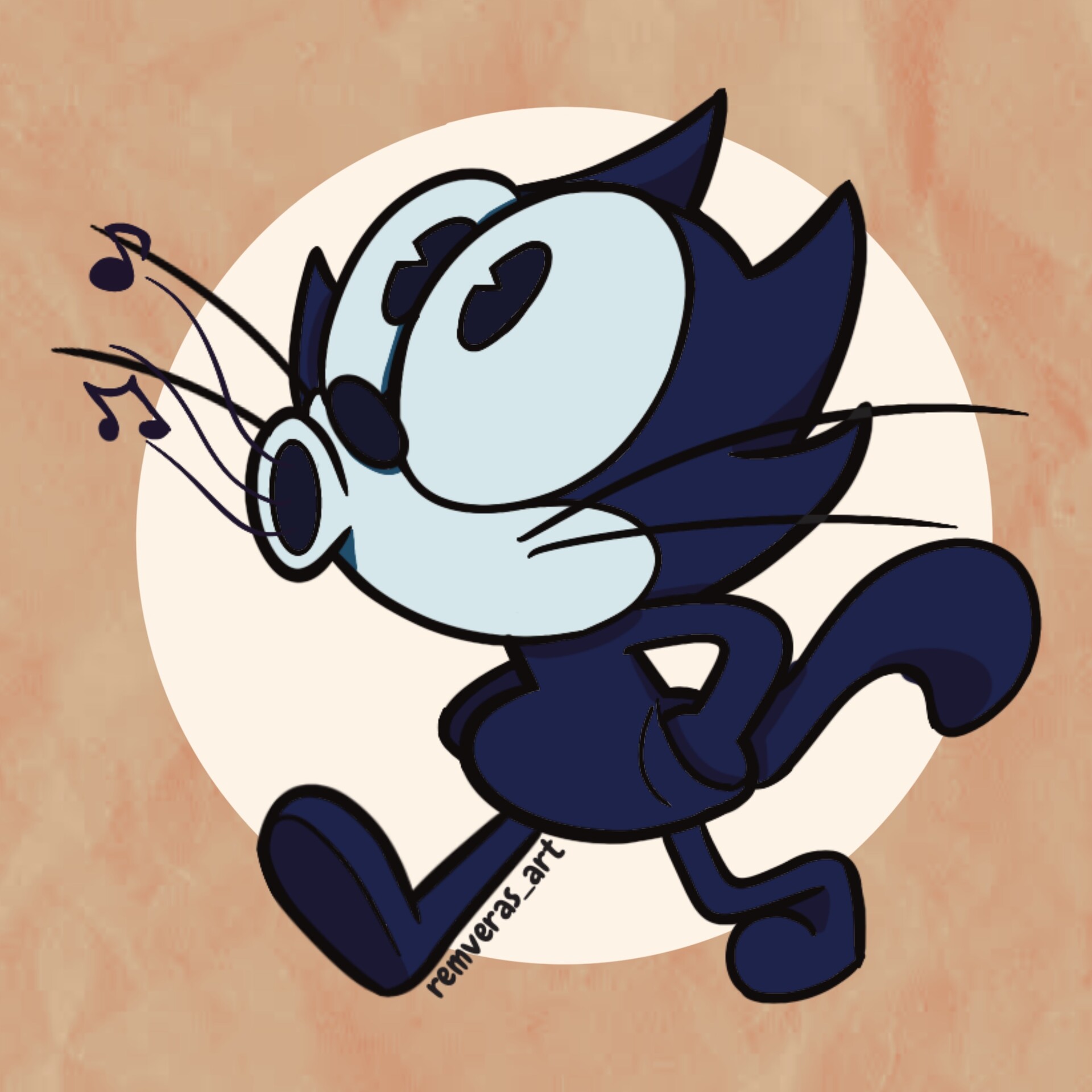 ArtStation Felix The Cat fanart