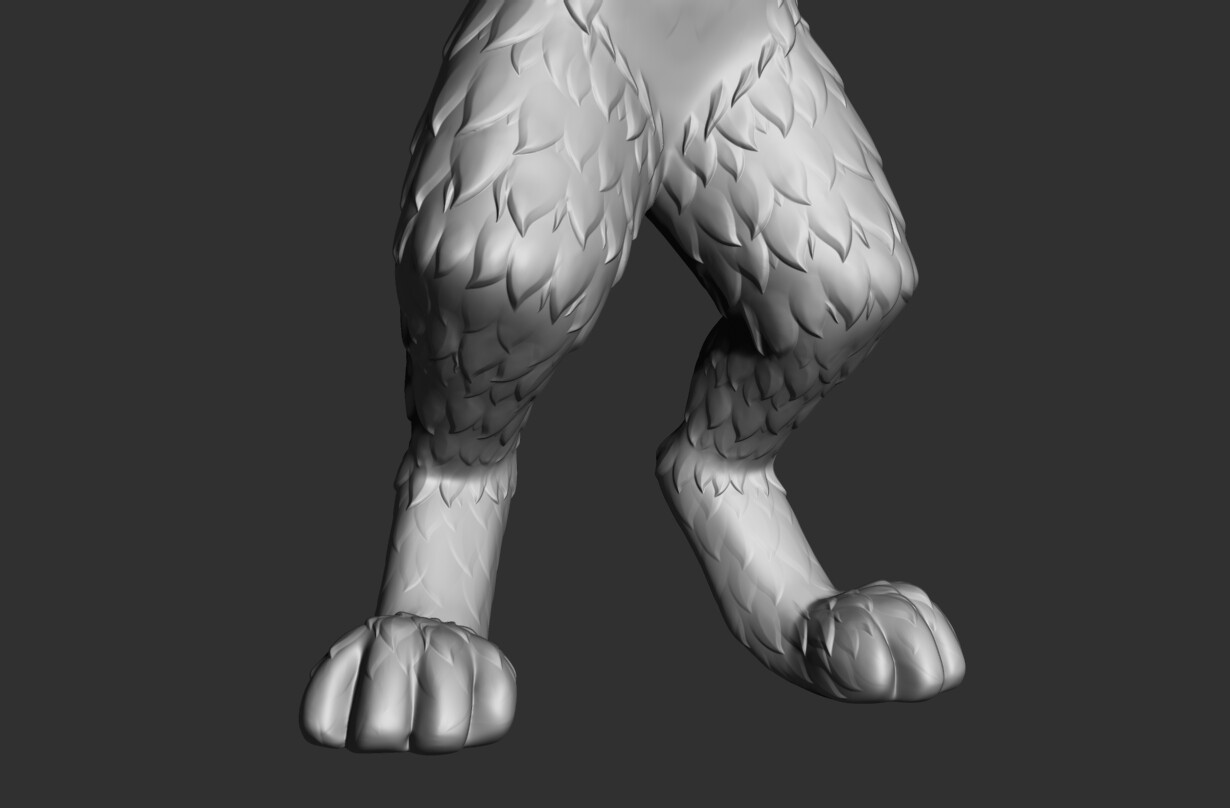 Leg render.