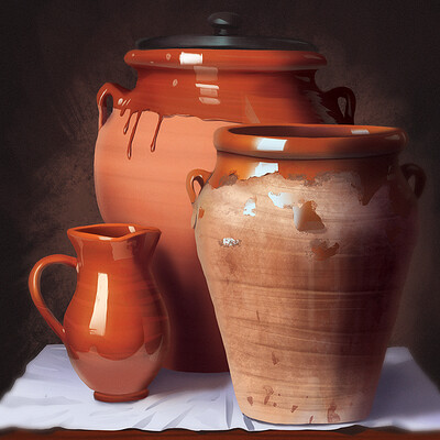 Magnums, indian clay ,claypots