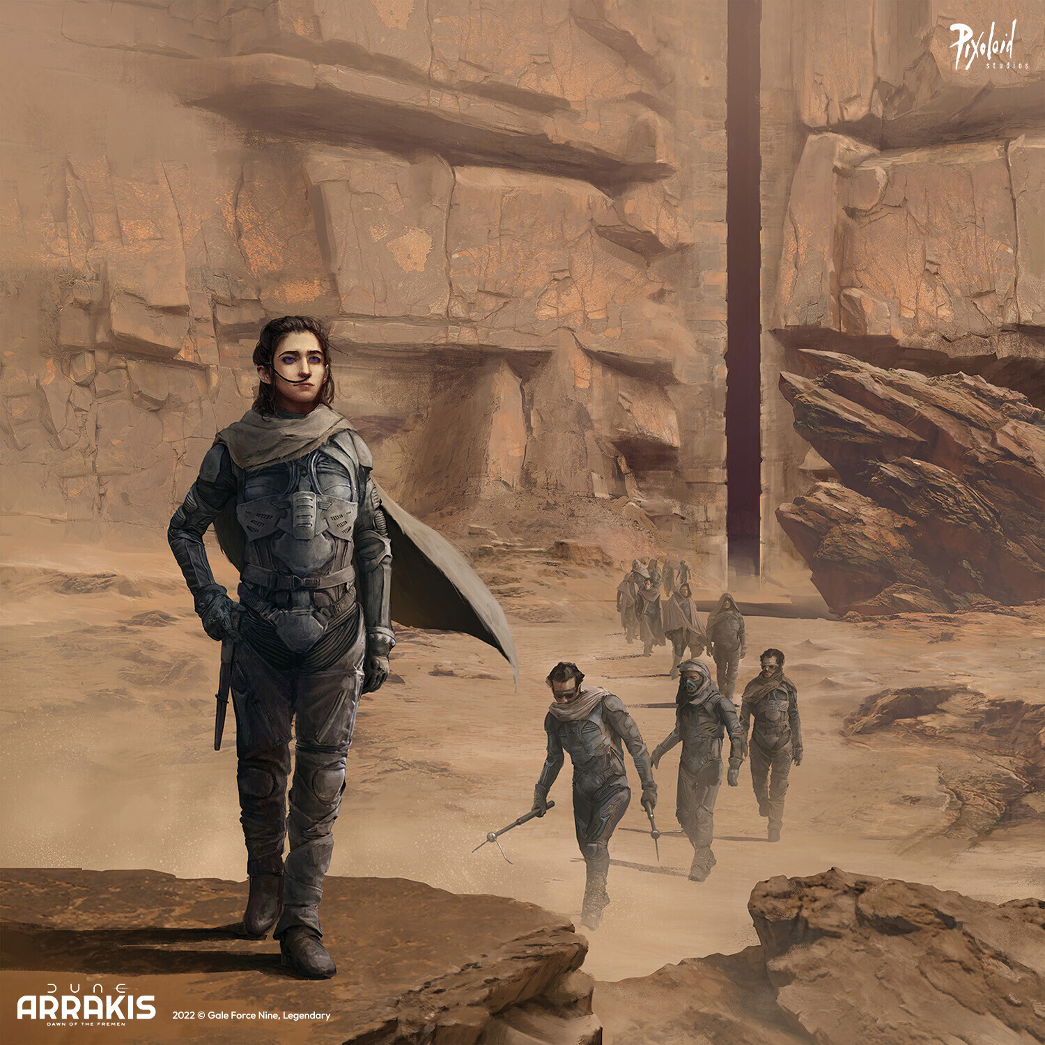 ArtStation - Dune Arrakis: Dawn of the Fremen - Cover