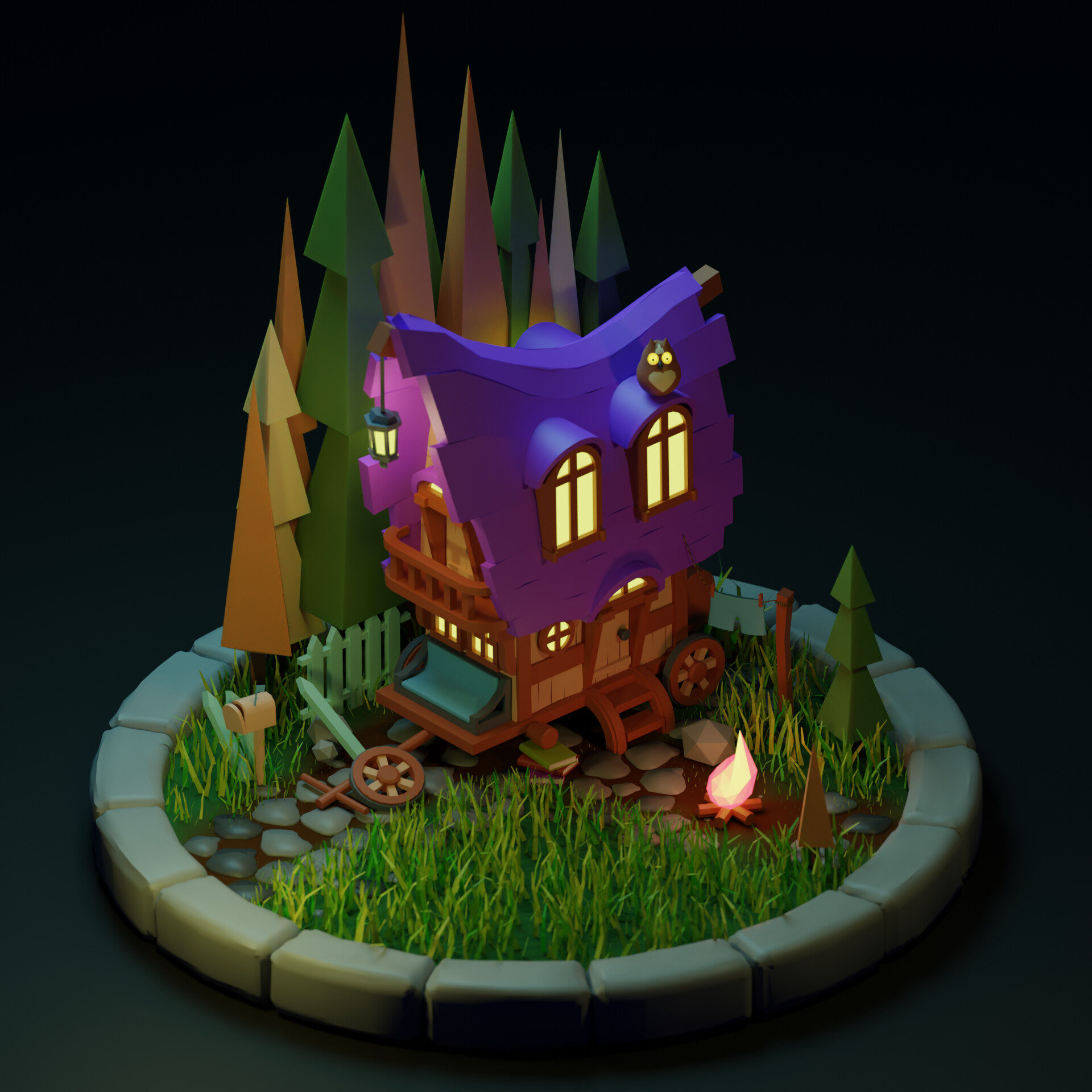 ArtStation Brougham from tutorial