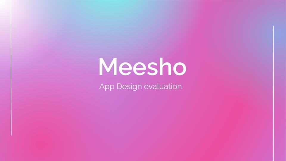 ArtStation - Meesho Design Evaluation