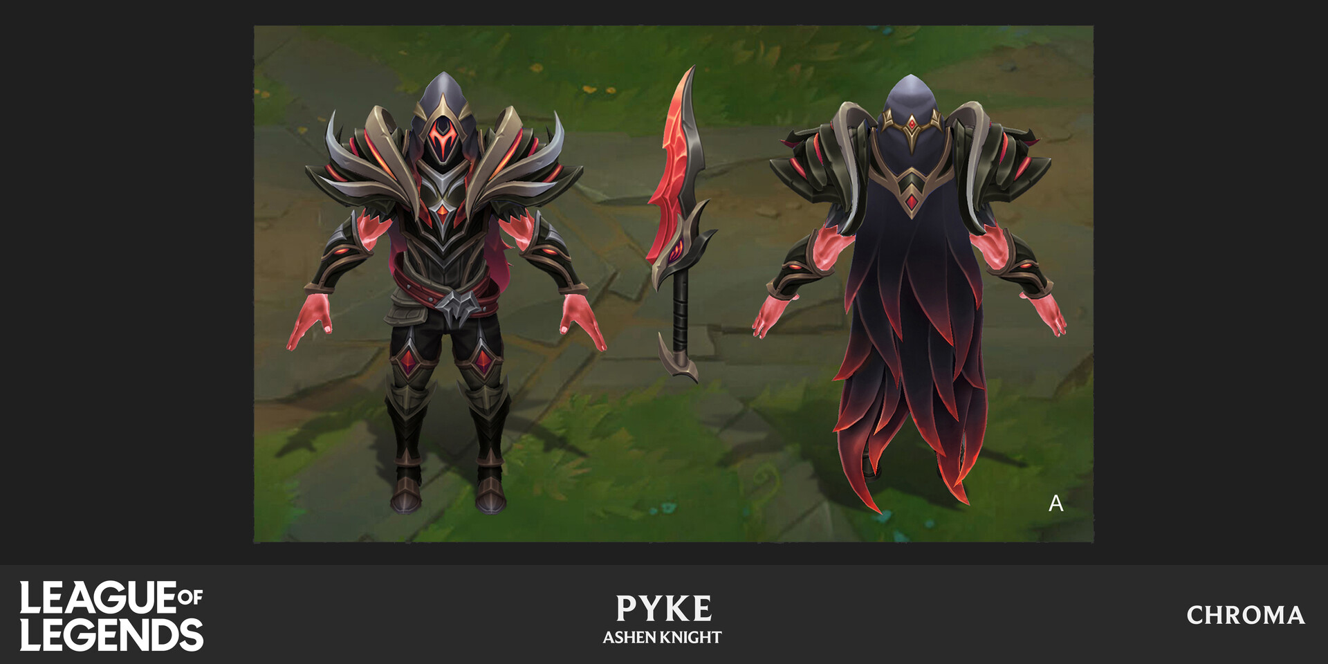 ArtStation Ashen Knigt Pyke Chroma