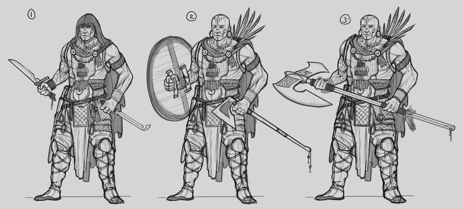 Tribe Concepts – Warrior Classes