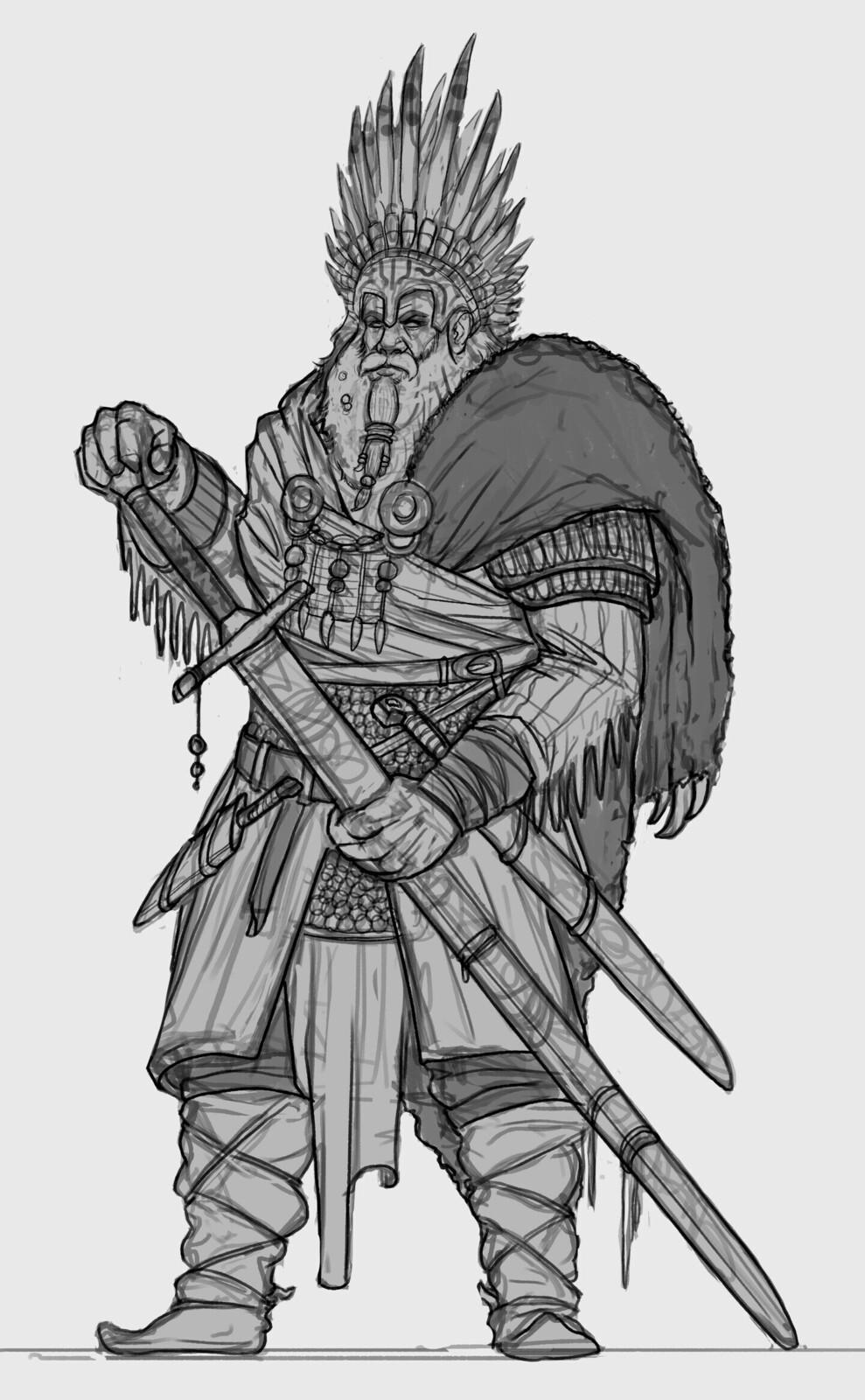 Tribe Concepts – Male Chieftain 