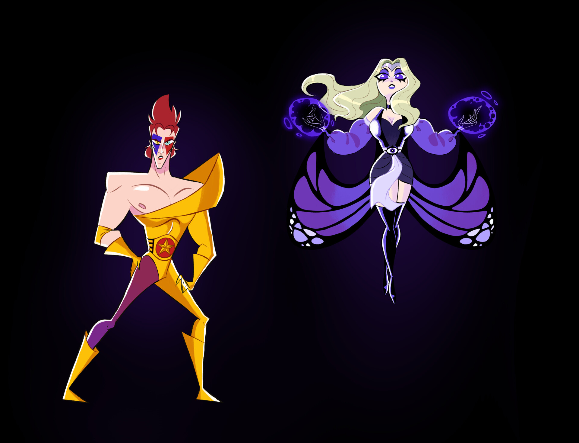 Blueberry Muffin Superheroes