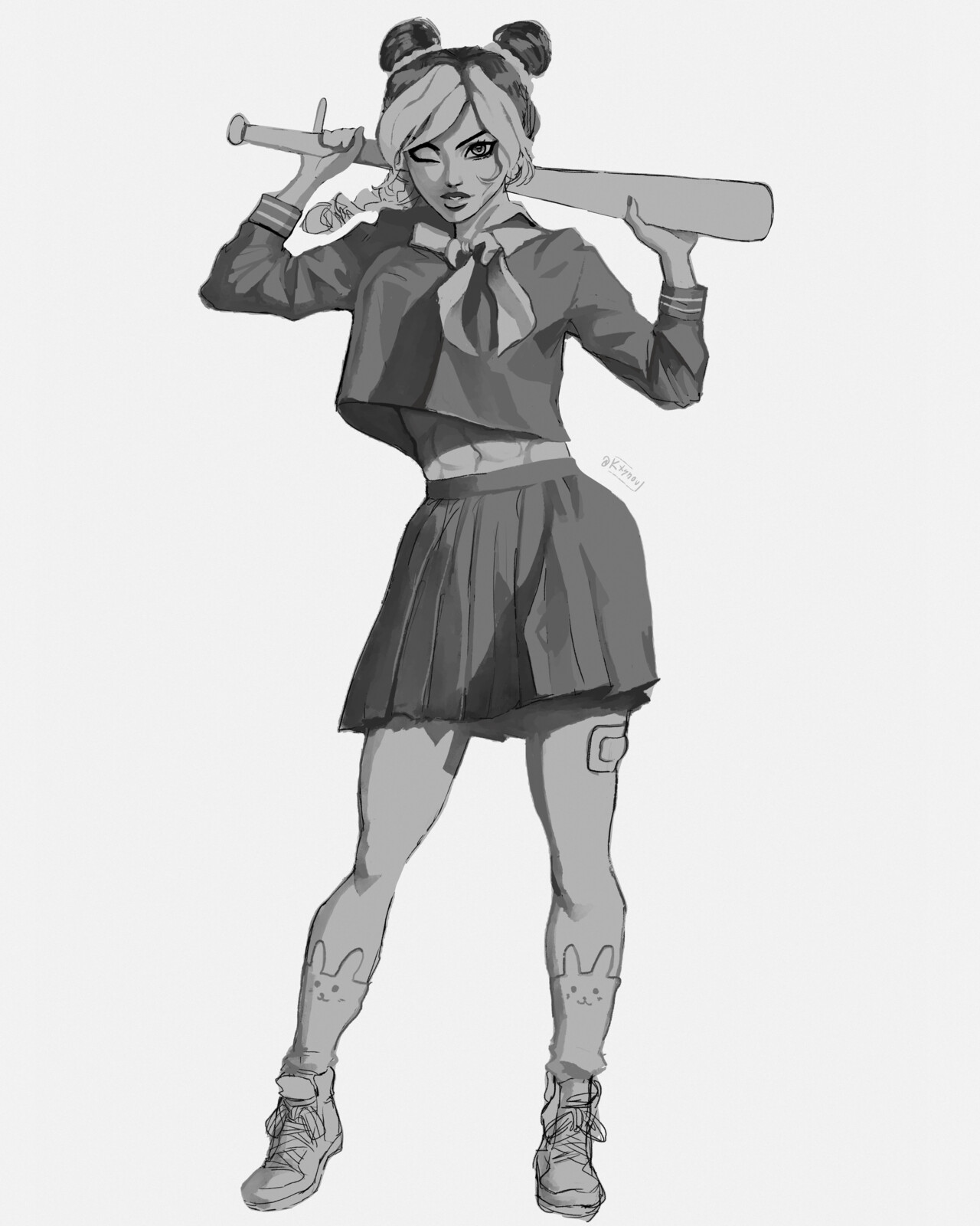 Abraham Jolyne Kujo JoJo's Bizarre Adventure (Study)