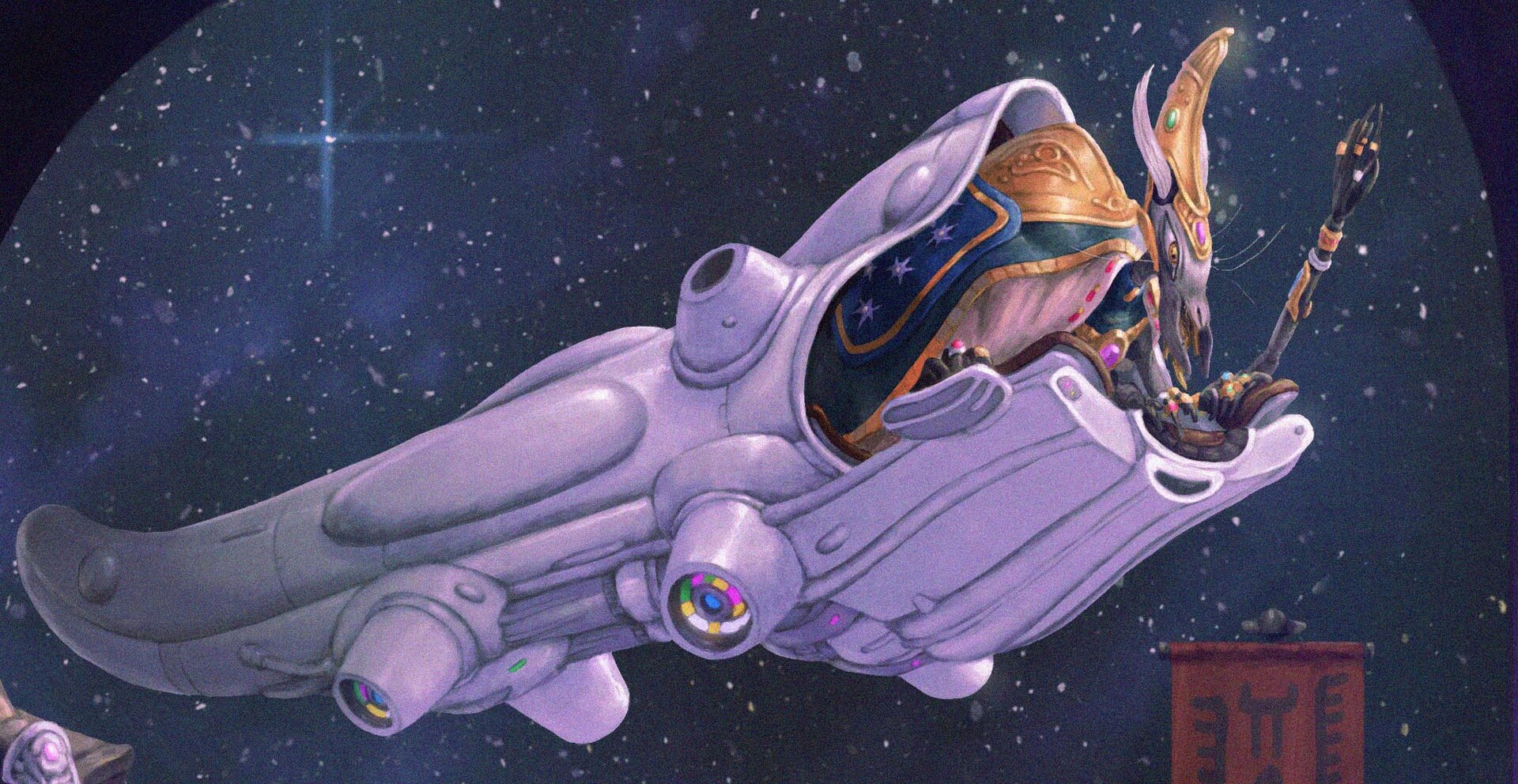 A prophet,spiritual leader, I cannot resist to put a butterfly with a funny hat in all of my projects.