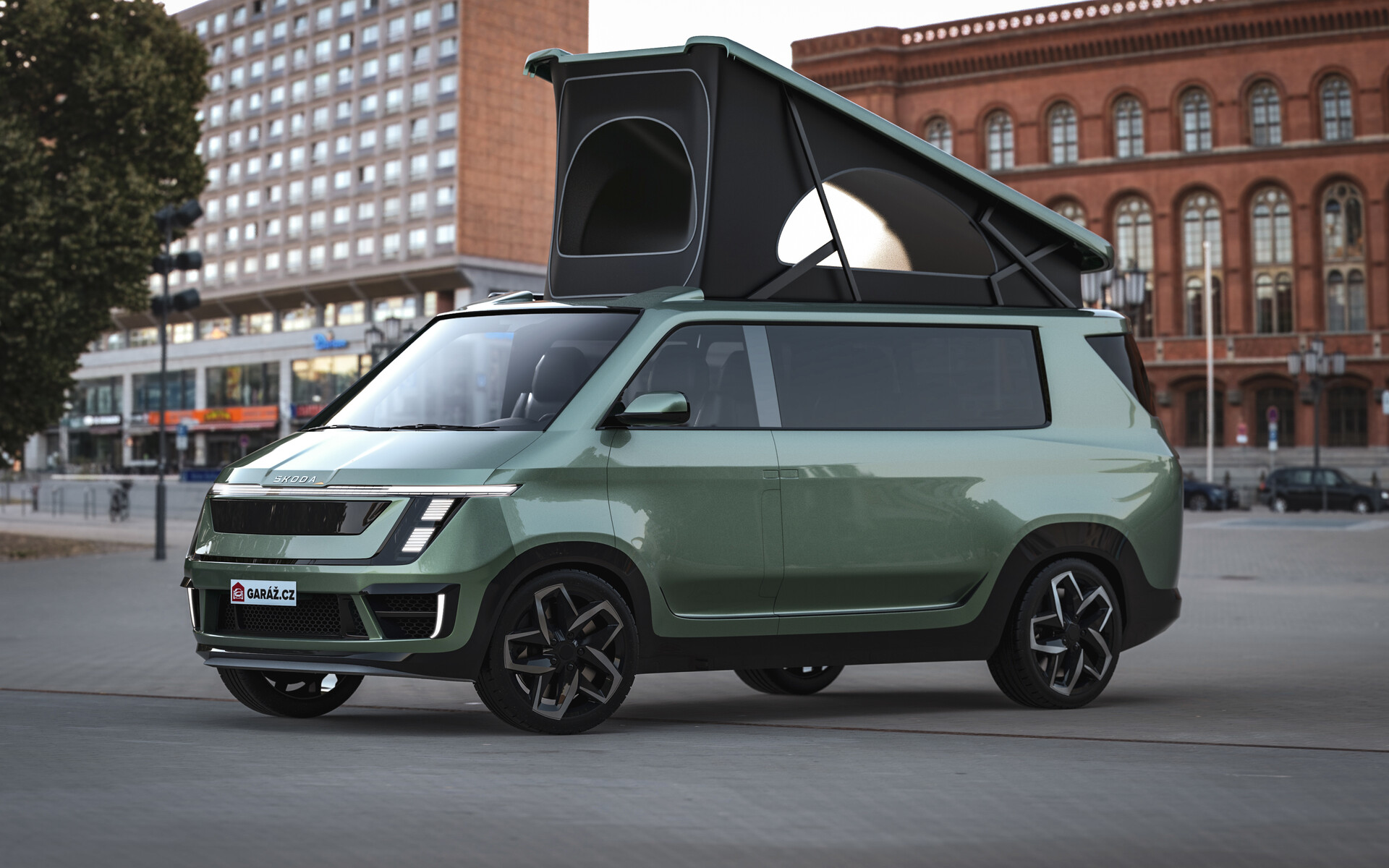 Skoda hotsell mini van