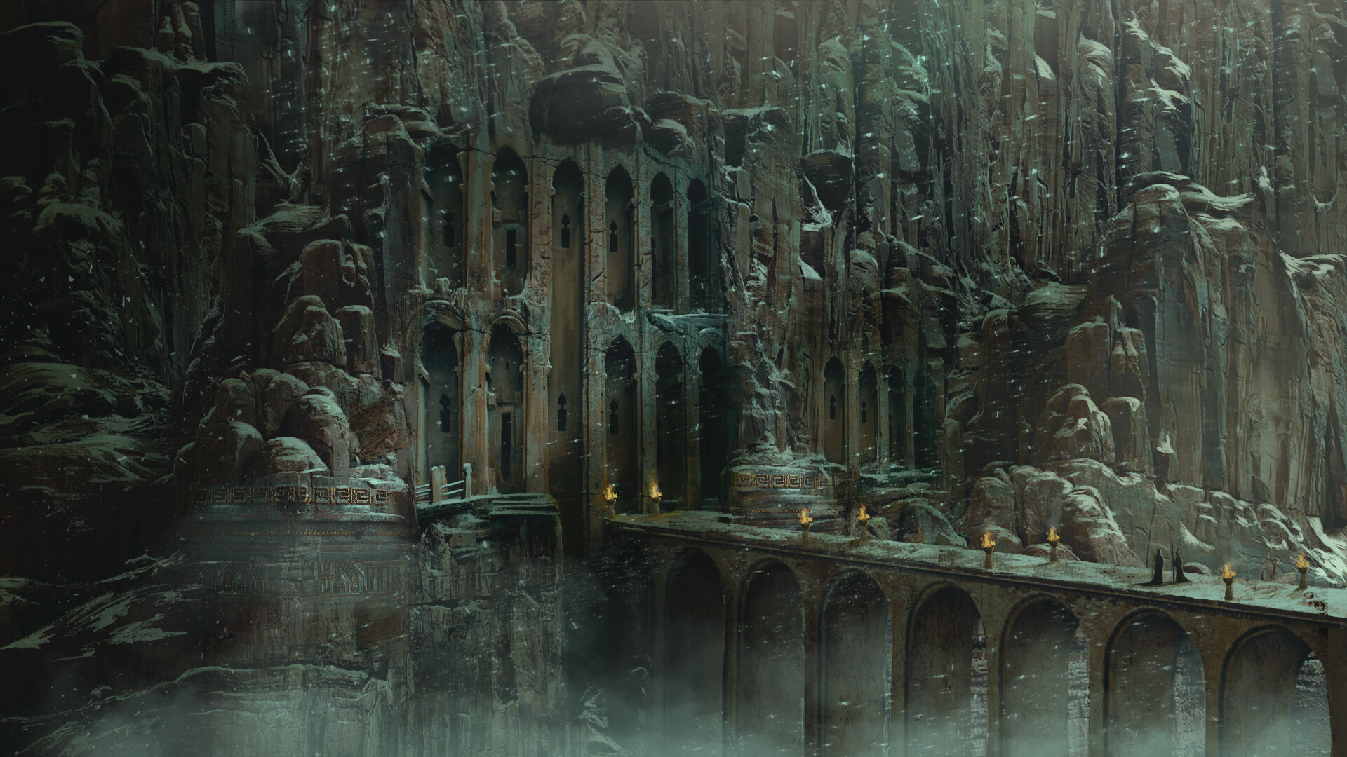 ArtStation - Temple of the Elves