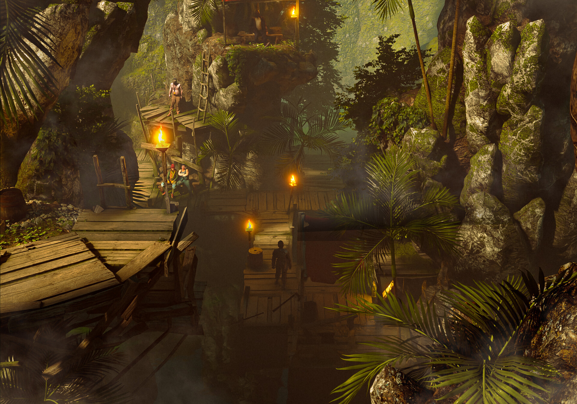 ArtStation Jungle Village