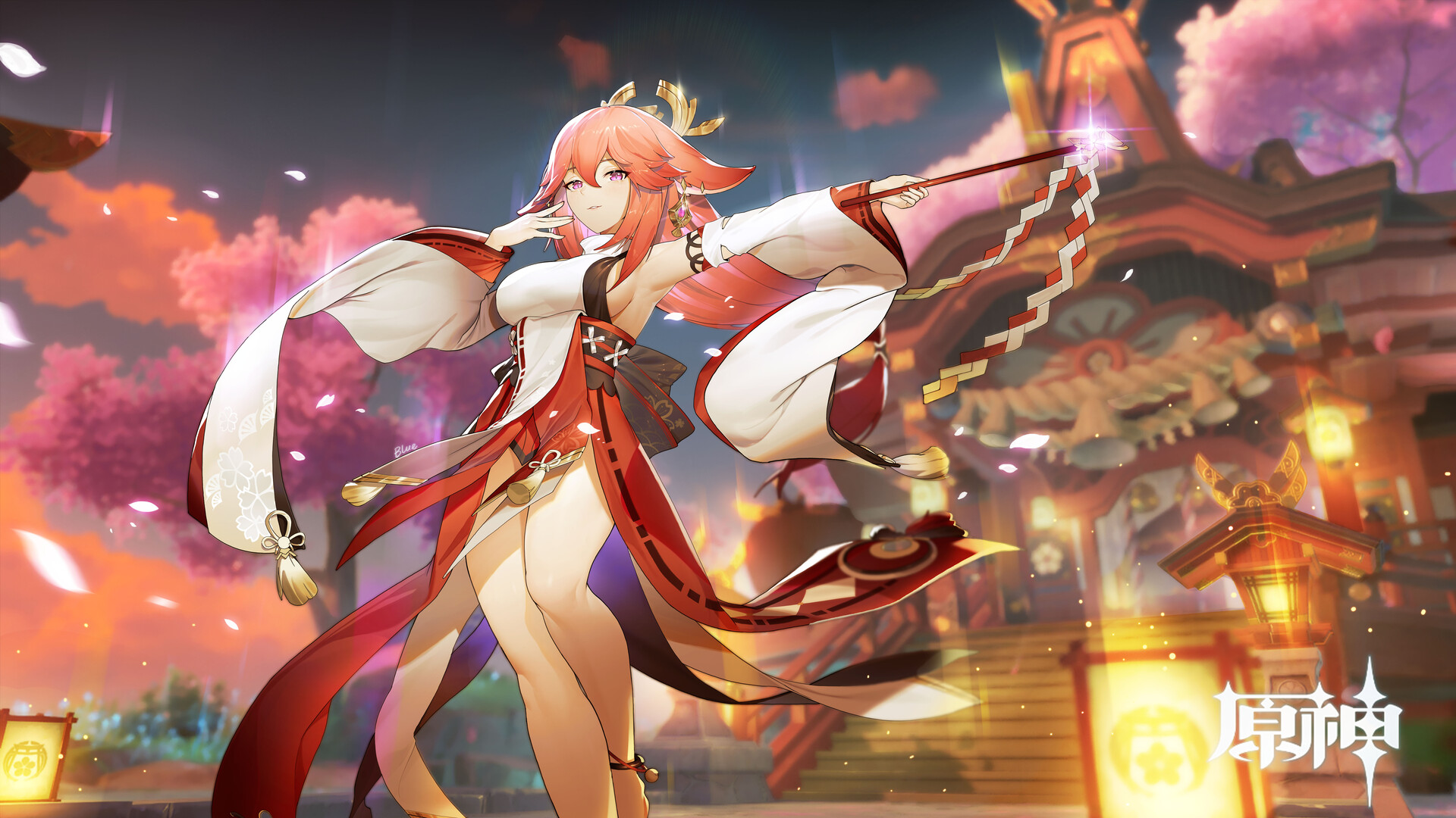 ArtStation 八重神子