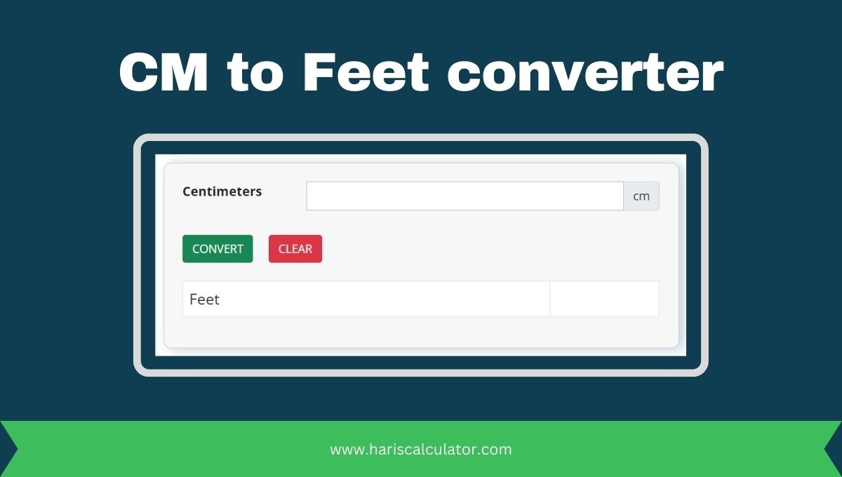 Artstation centimeters to feet conversion