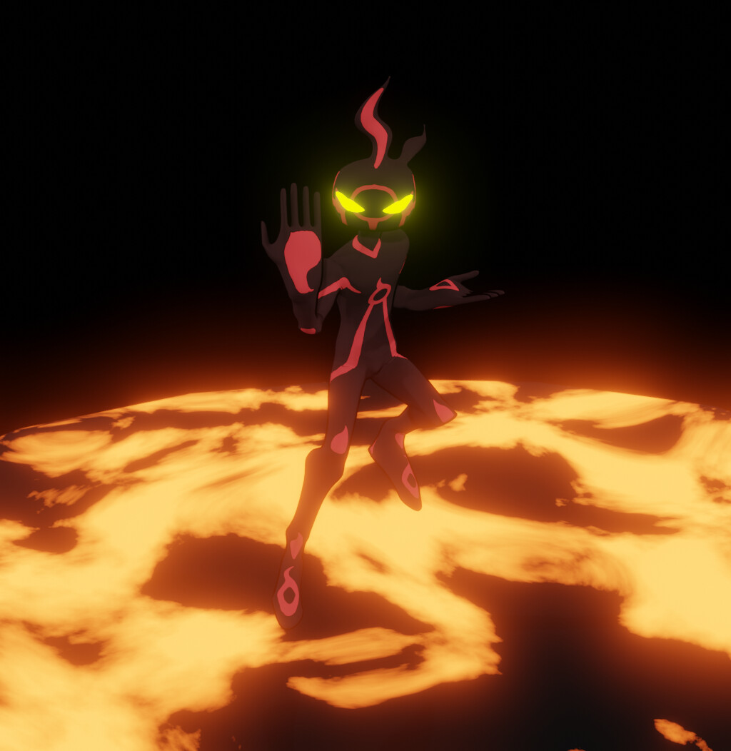 ArtStation - Flame - Yu-Gi-oh! Vrains