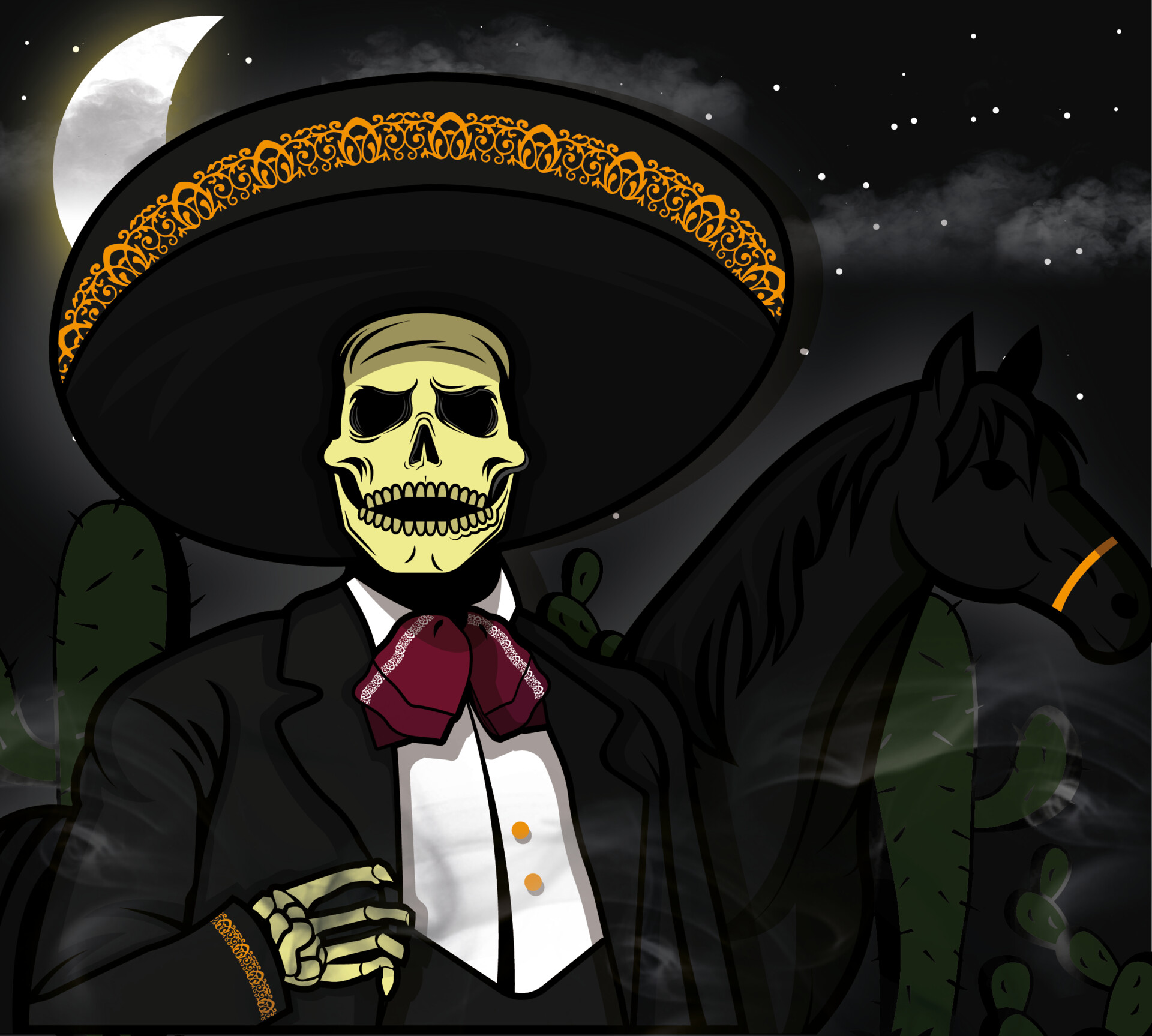 ArtStation The Legend Of El Charro Negro artstation-the-legend-of-el-charro-negro