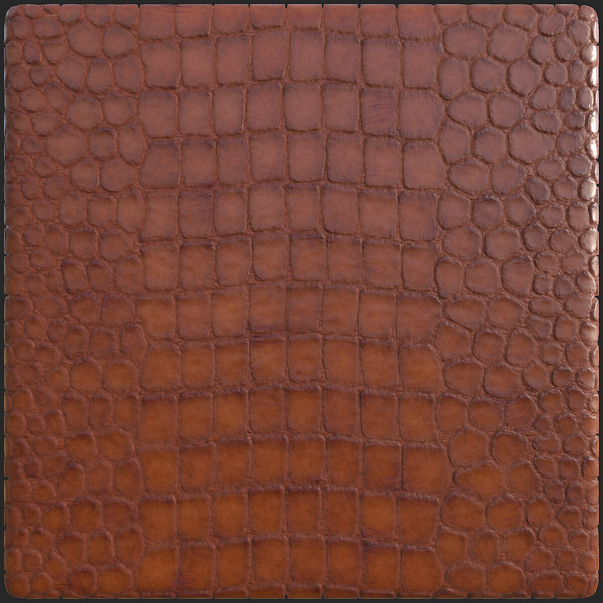 Brown and Reddish Leather Texture, Free PBR