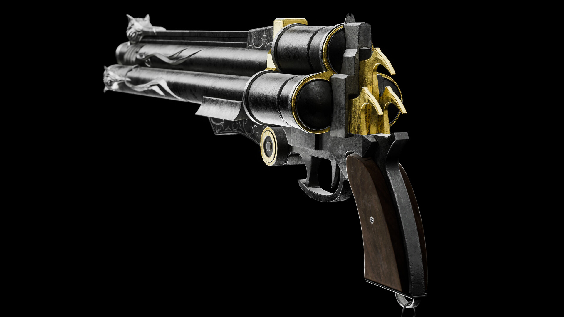 トイガン FINAL FANTASY VII CERBERUS ArtStation - Cerberus Gun (Final Fantasy VII)