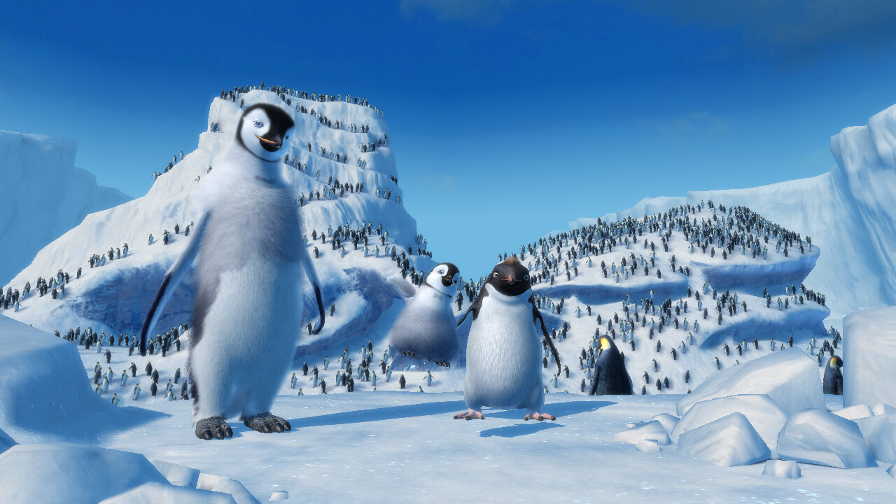 ArtStation 2009 Happy feet 2 Game