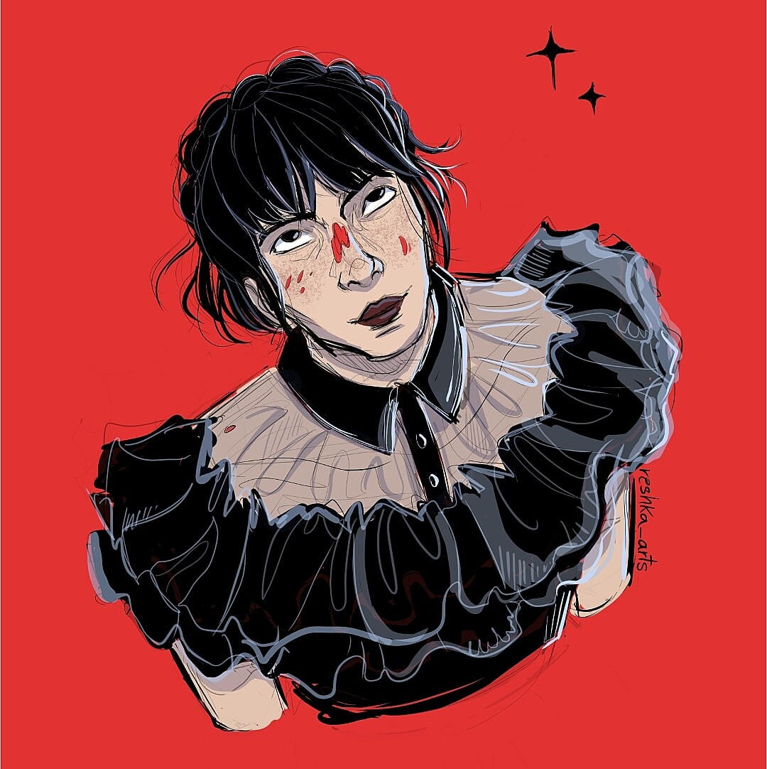 ArtStation - Wednesday Addams
