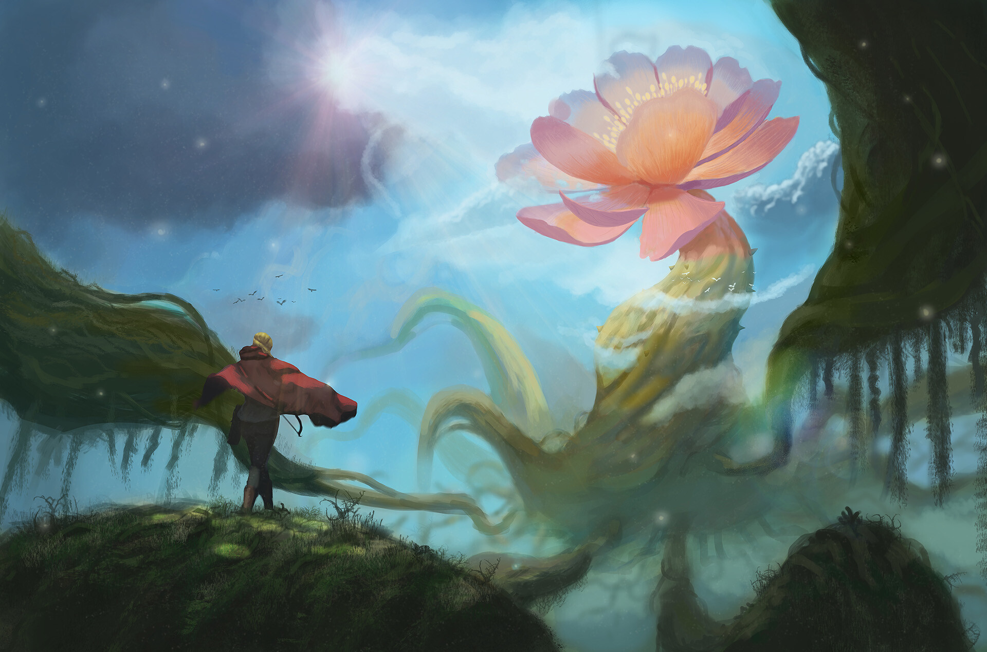 ArtStation The Giant Flower