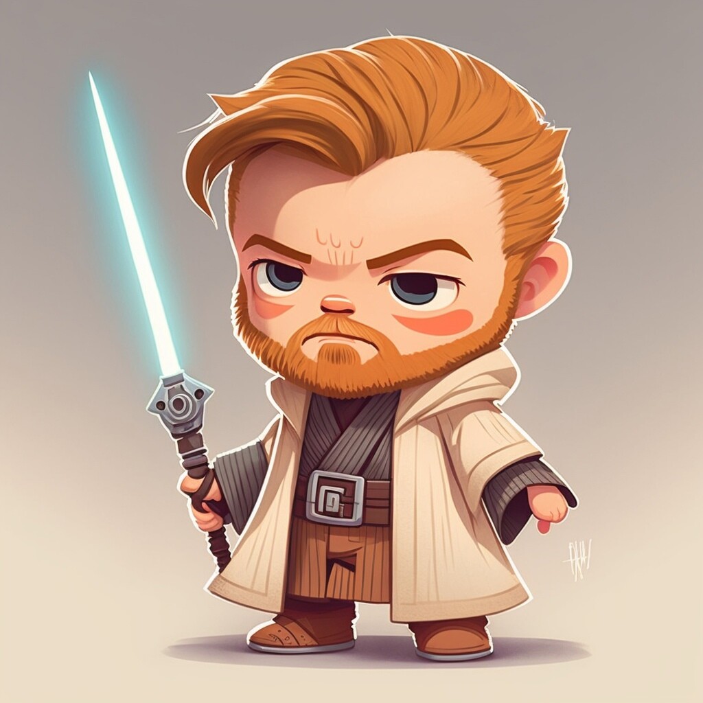 ArtStation - Little and cute heroes of the Star Wars universe