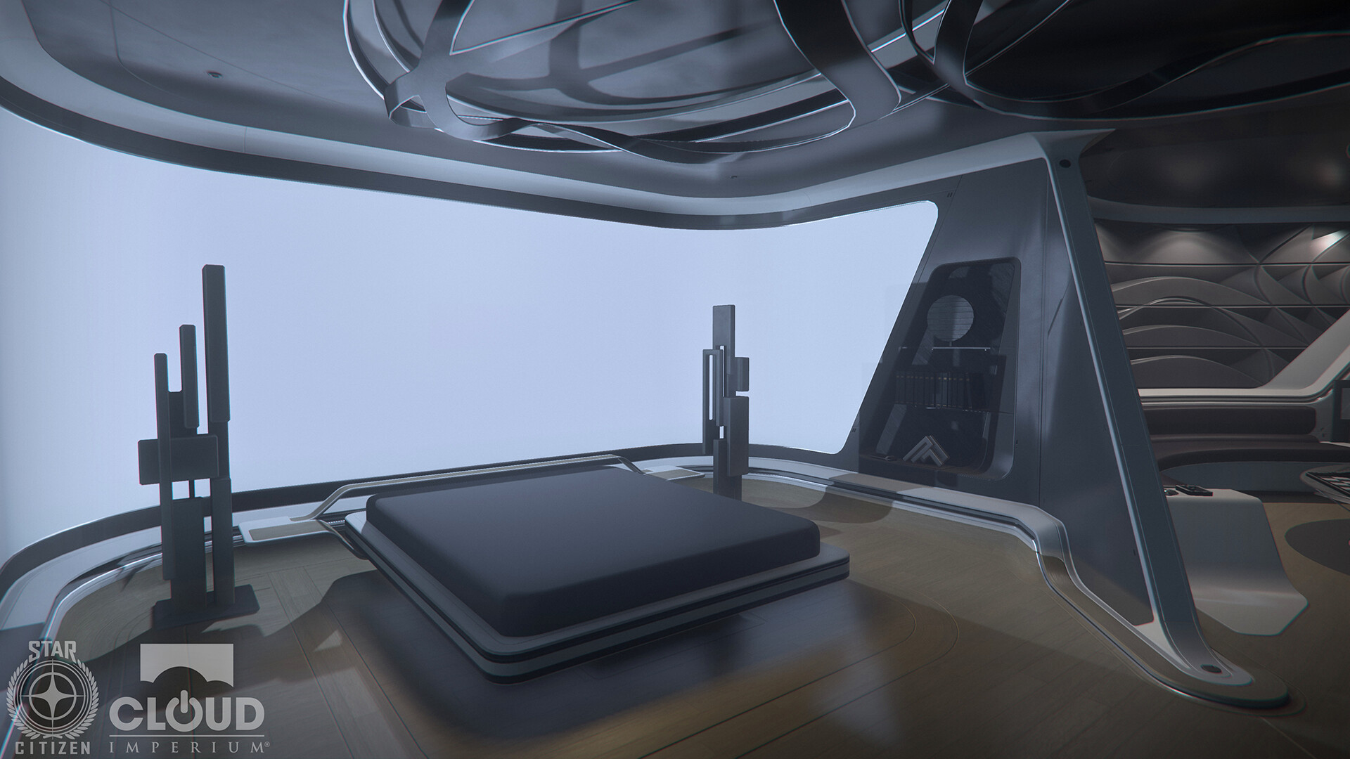 Mike Sillitoe - Star Citizen - Origin 890 Jump Upperdeck Interior