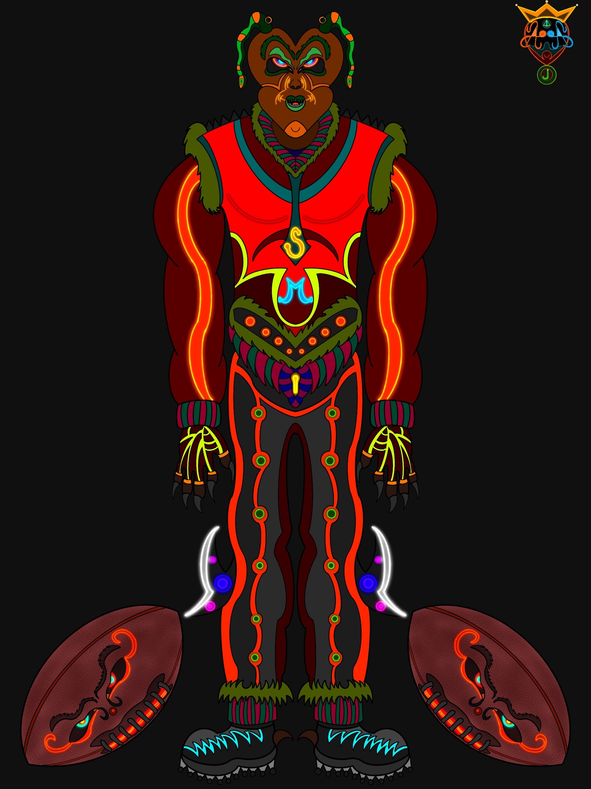 ArtStation Deadly Football