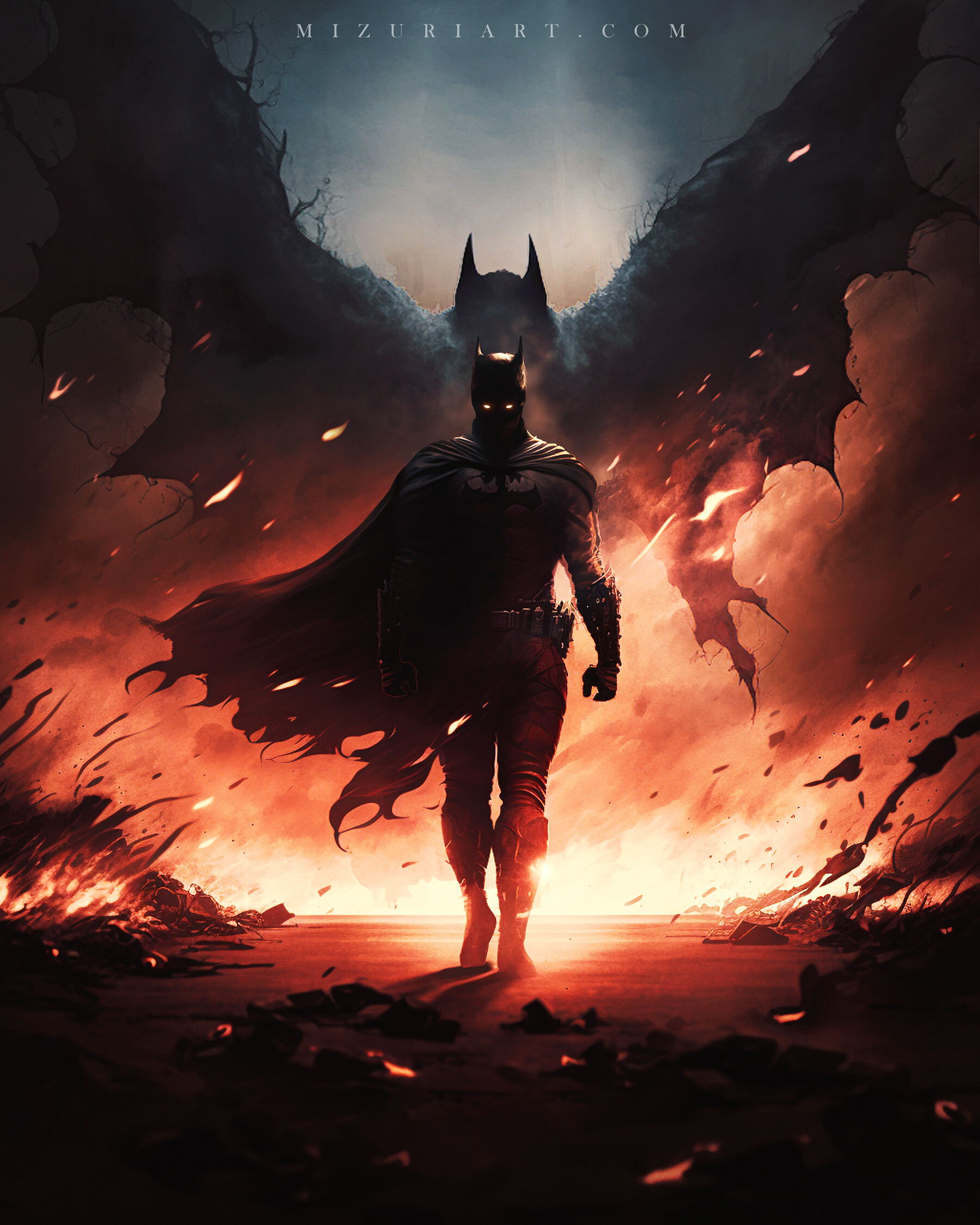 ArtStation - Knightmare Batman