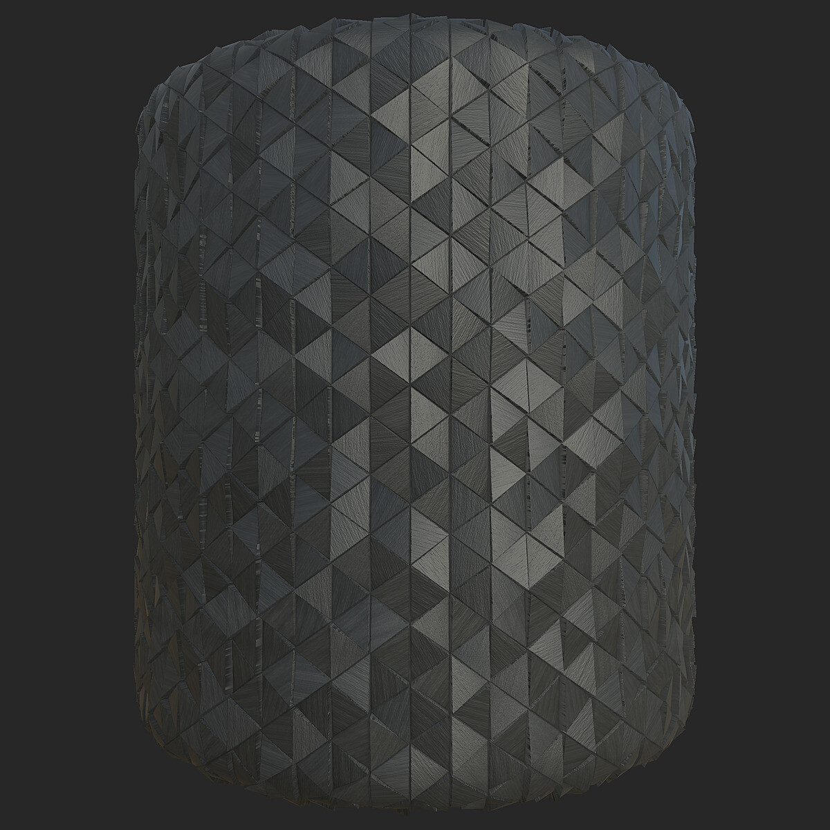 TextureCan - Triangular Wooden Block for Wall Decor