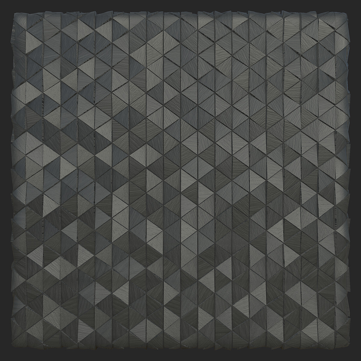 TextureCan - Triangular Wooden Block for Wall Decor