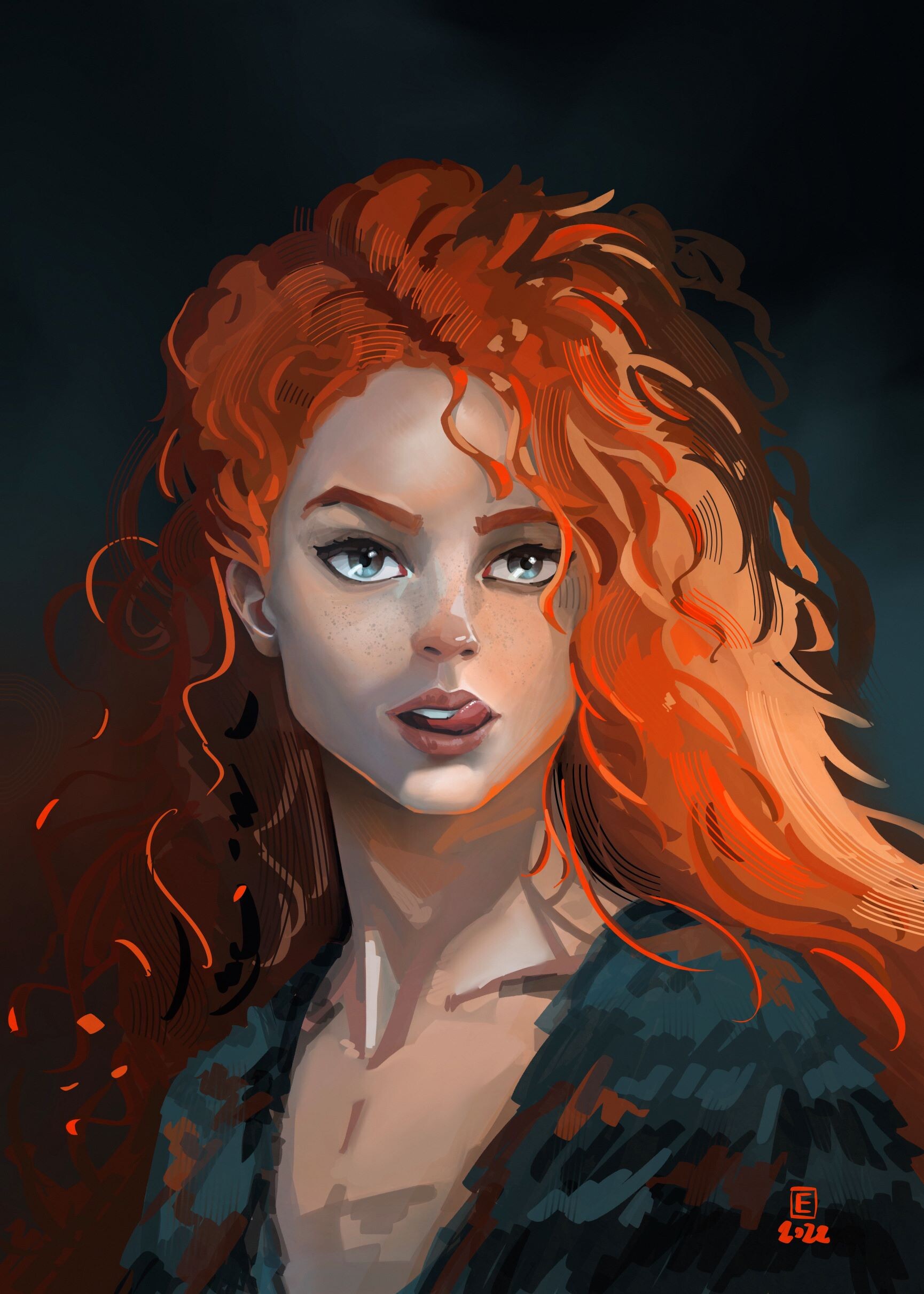 ArtStation - Redhead