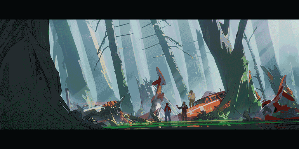 - At least we are still alive...
- Yeah, stuck forever in this damn swamp
- Guys, what is that?