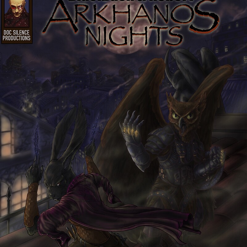 Arkhanos Nights -  Comic Cover Commission.