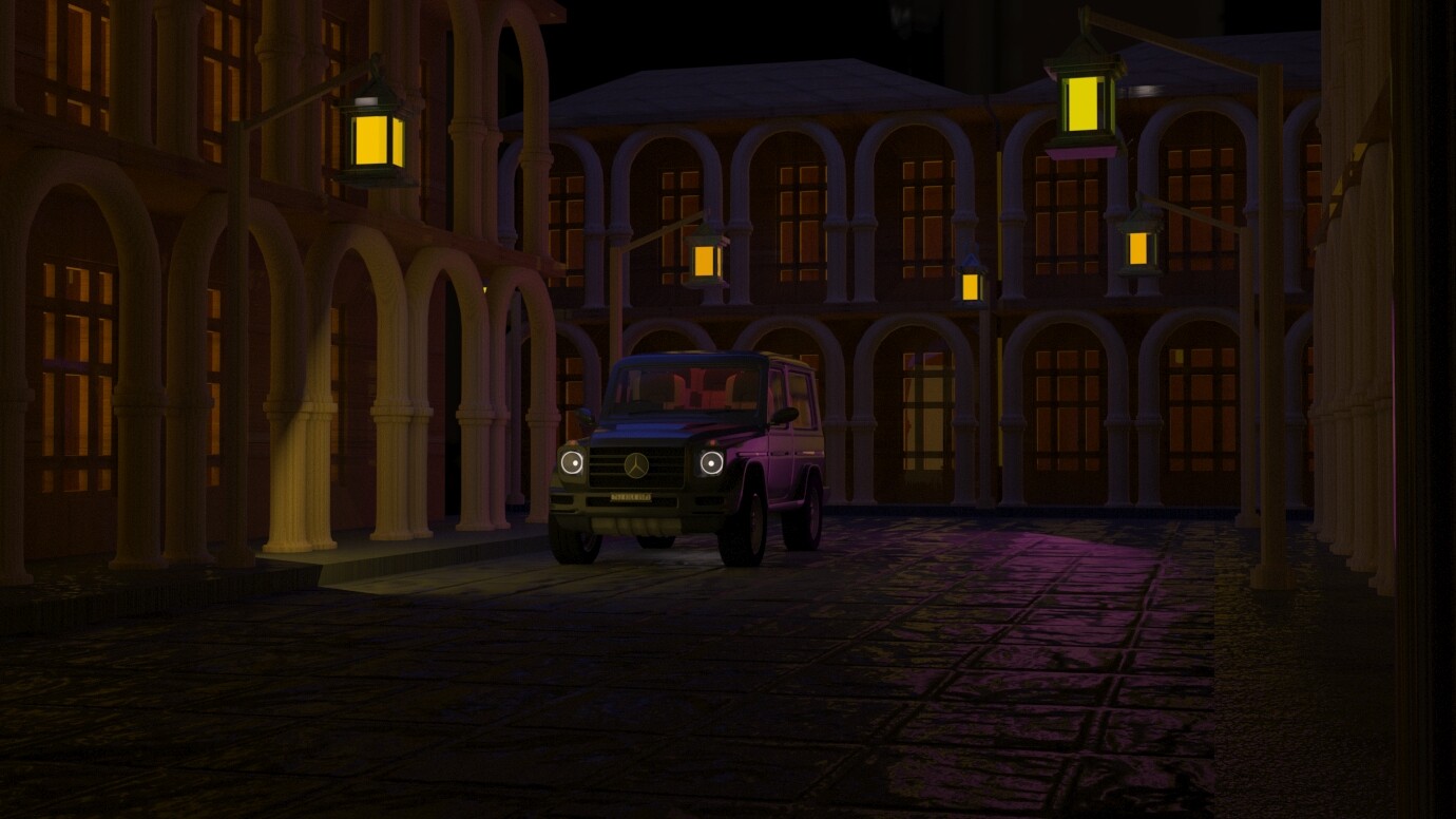 ArtStation - Mercedes-Benz G-Class concept art, image size:1380x776