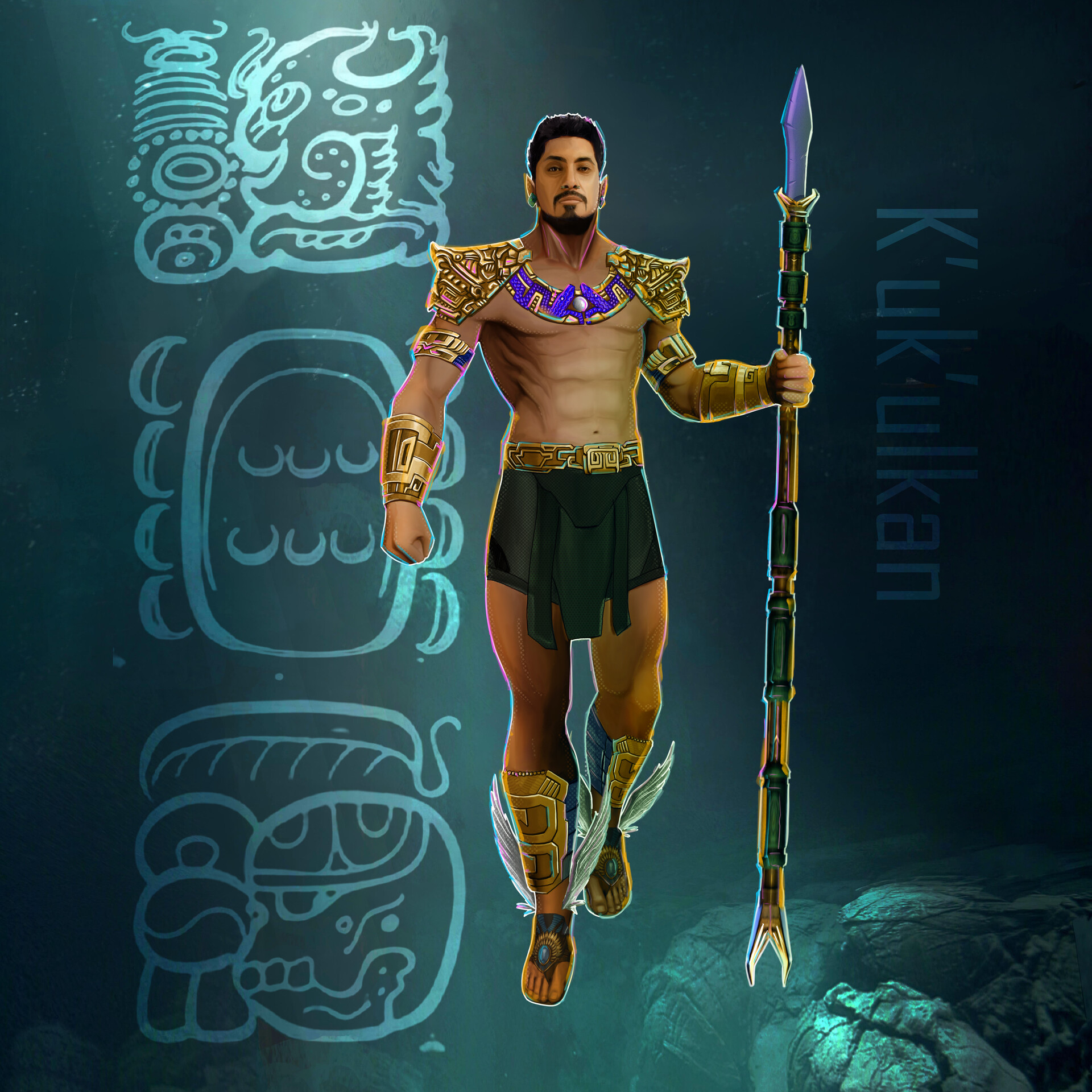ArtStation Namor The Feather Serpent God // Wakanda Forever